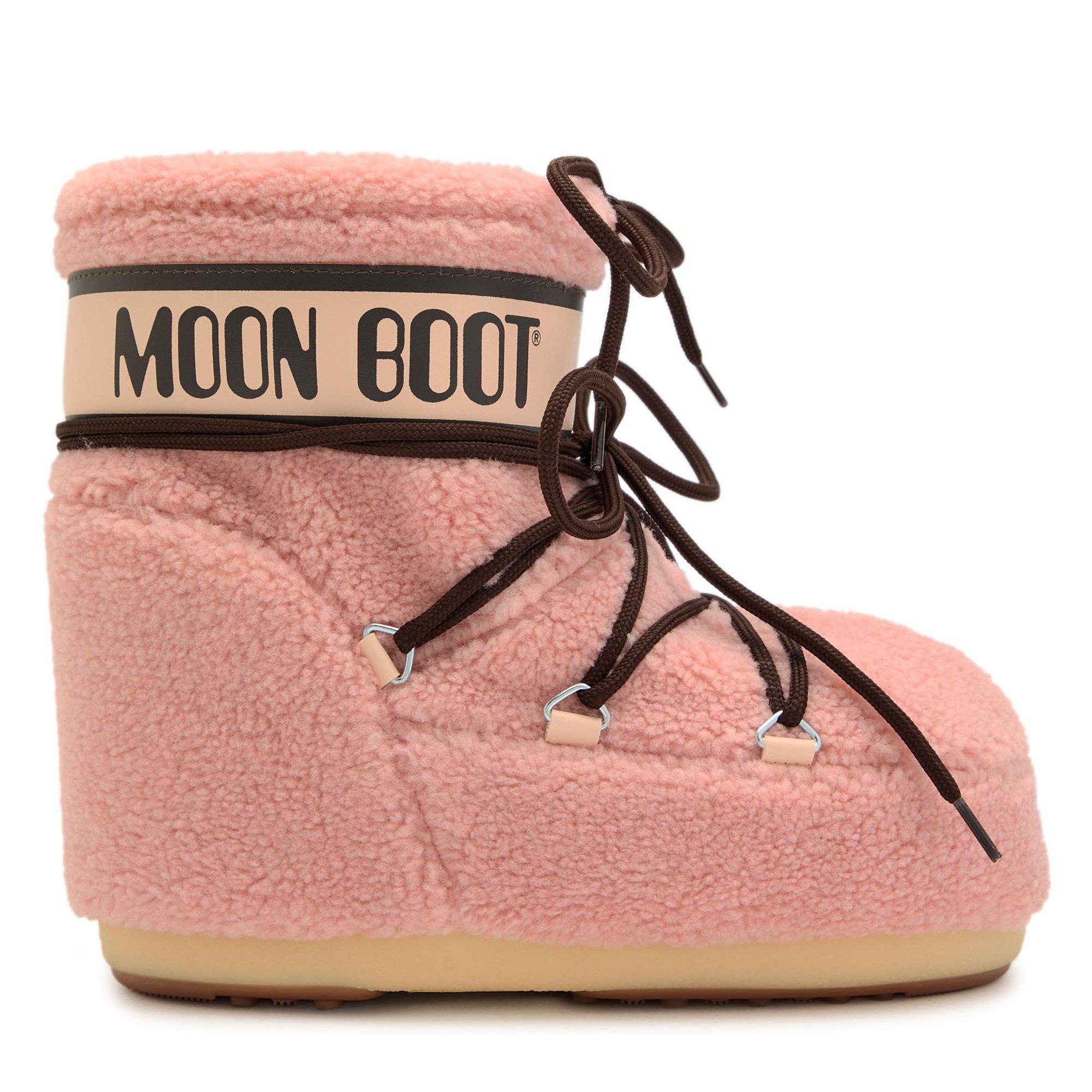 PINK - Moon Boot - MB ICON LOW FLEECE