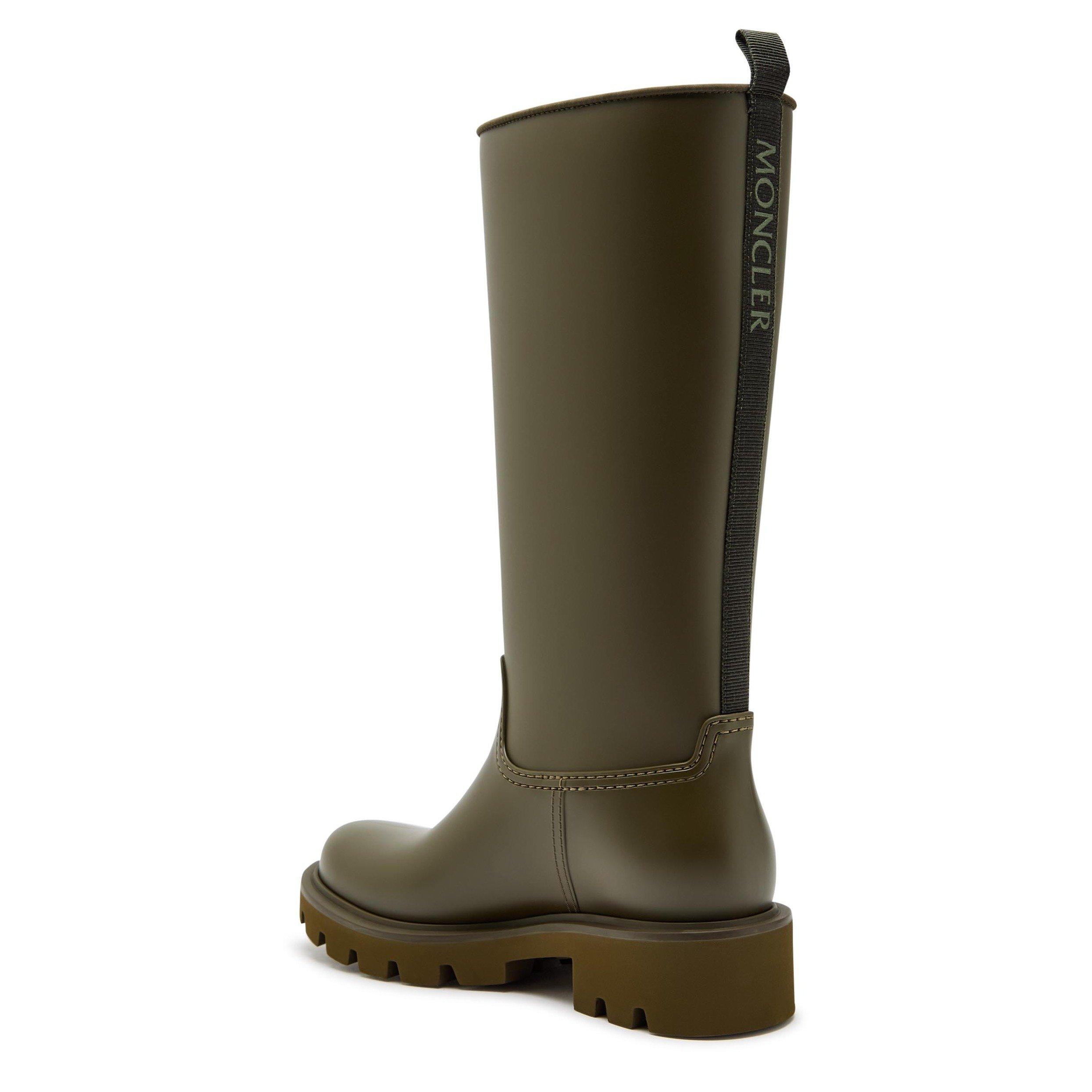 KHAKI - Moncler - KICKSTREAM HIGH RAIN BOOTS - 2