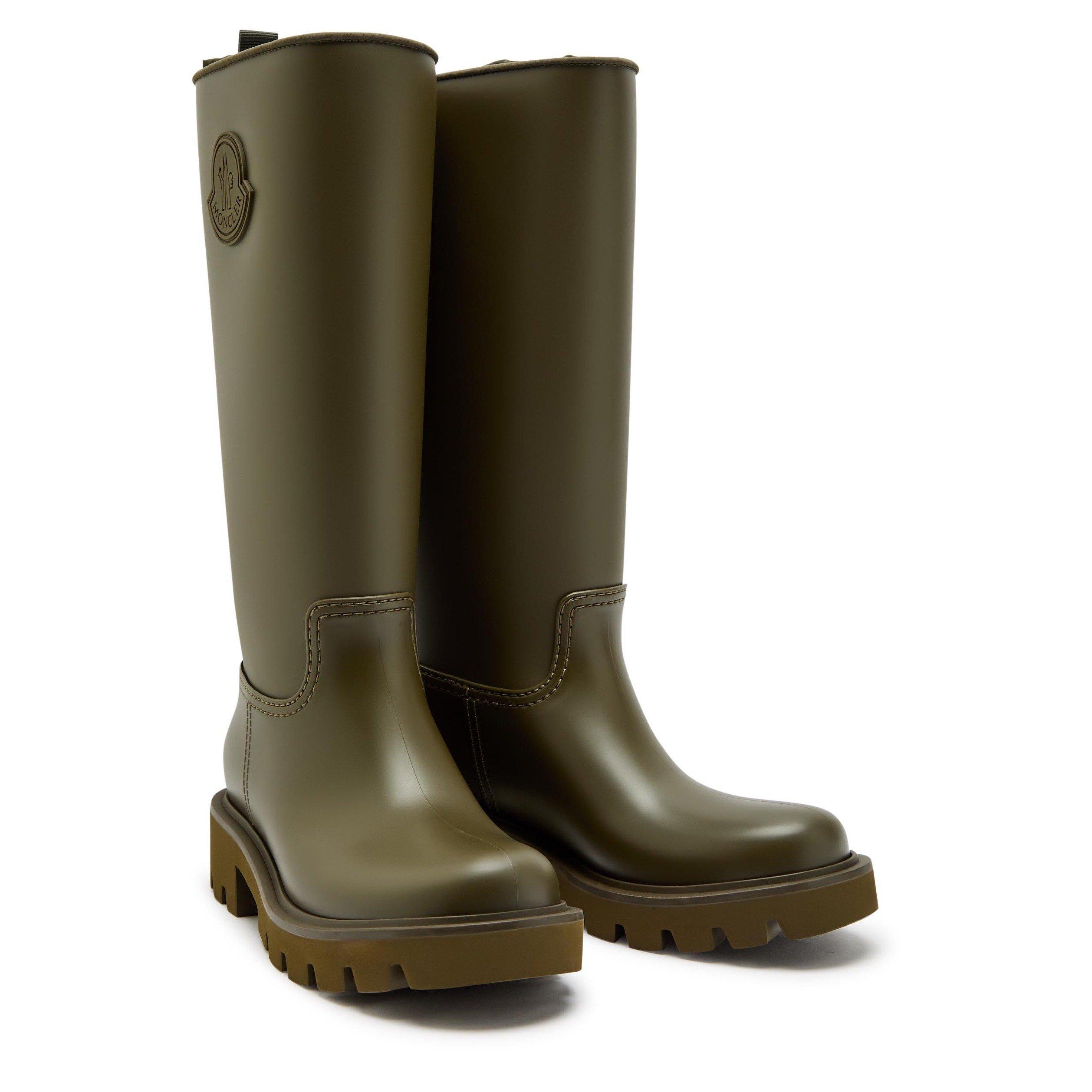 KHAKI - Moncler - KICKSTREAM HIGH RAIN BOOTS - 3