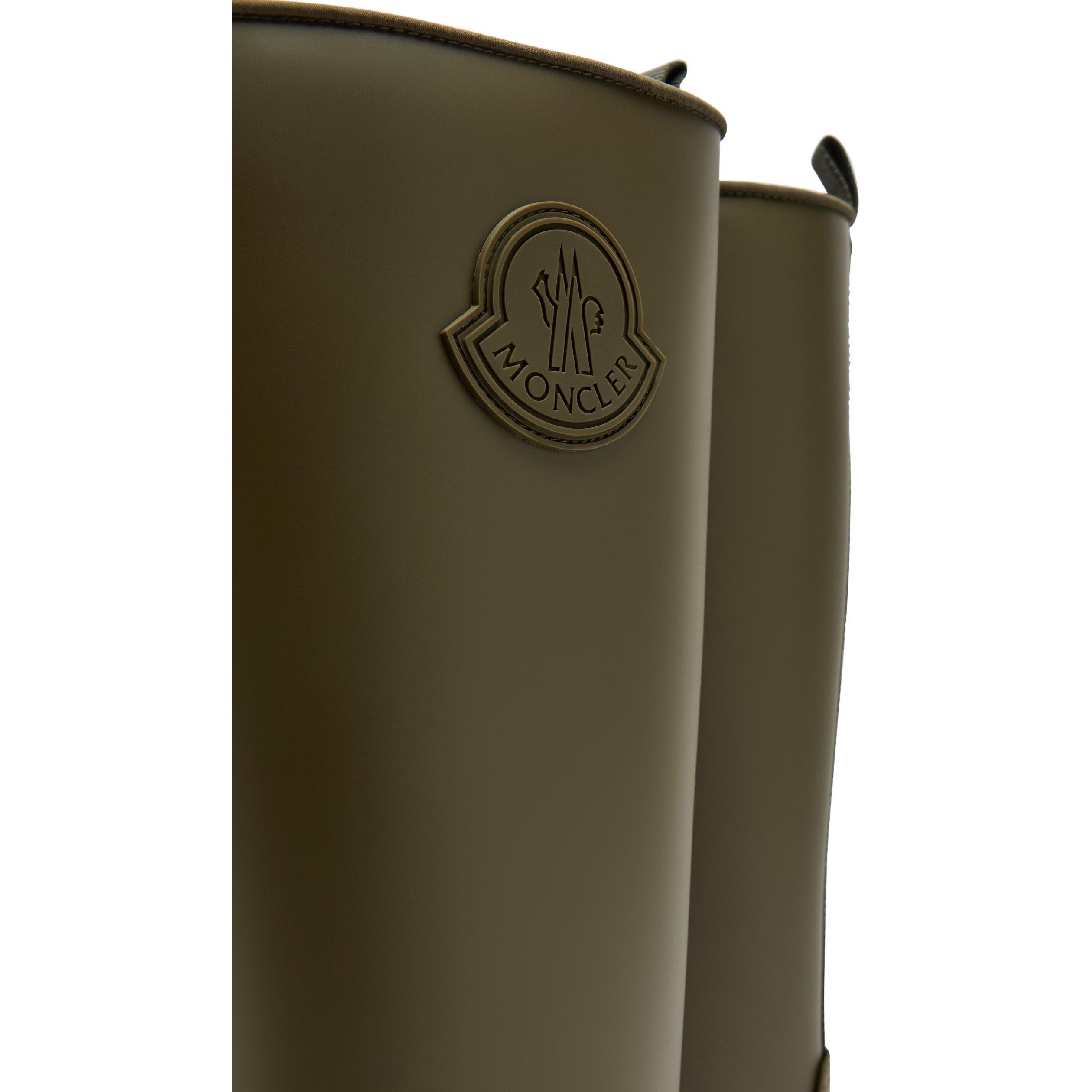KHAKI - Moncler - KICKSTREAM HIGH RAIN BOOTS - 4