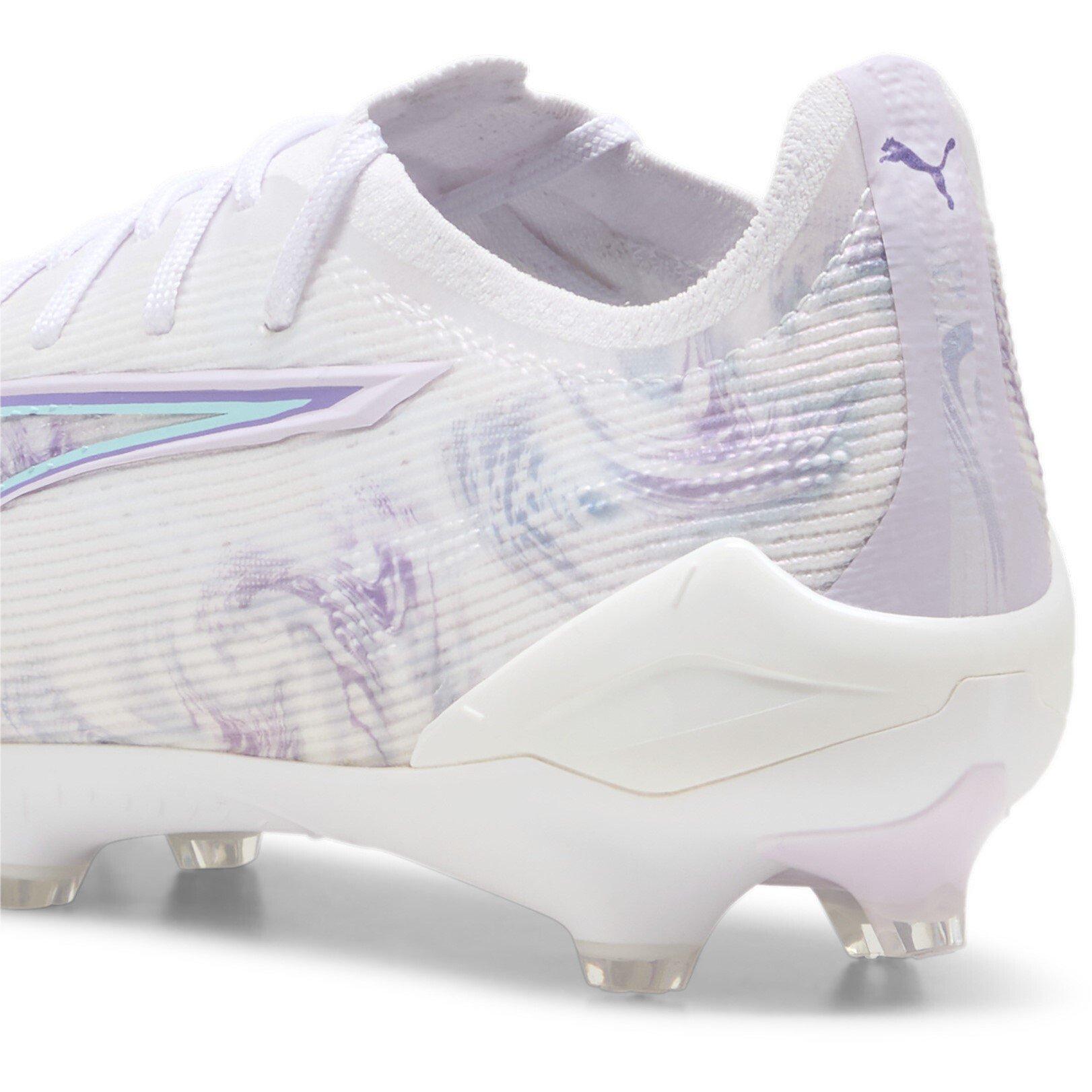Wht/Blk/Purple - Puma - Ultra 5 Ultimate Firm Ground Football Boots Womens - 5