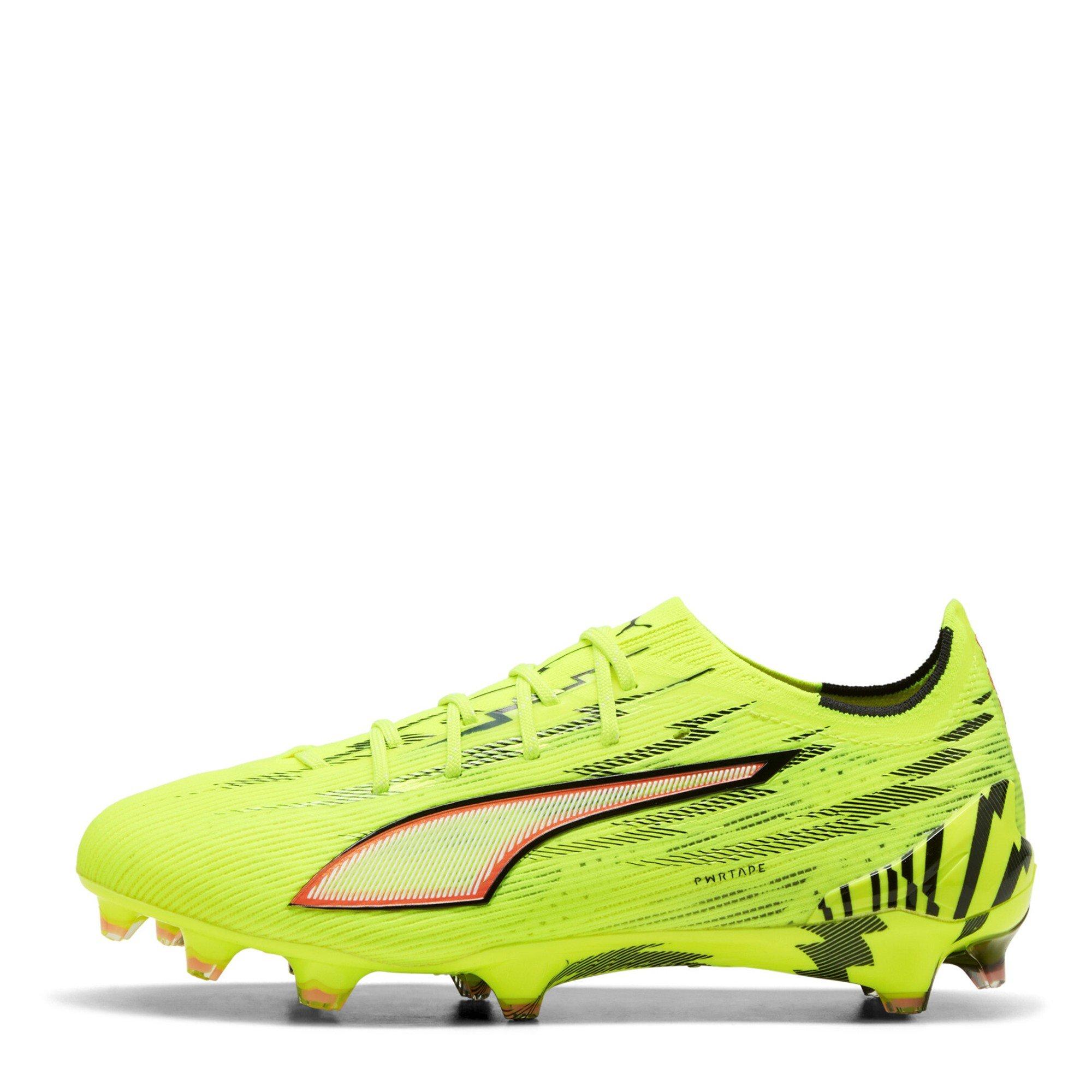 Yellow/Black - Puma - Ultra 5 Ultimate Firm Ground Football Boots Womens - 2