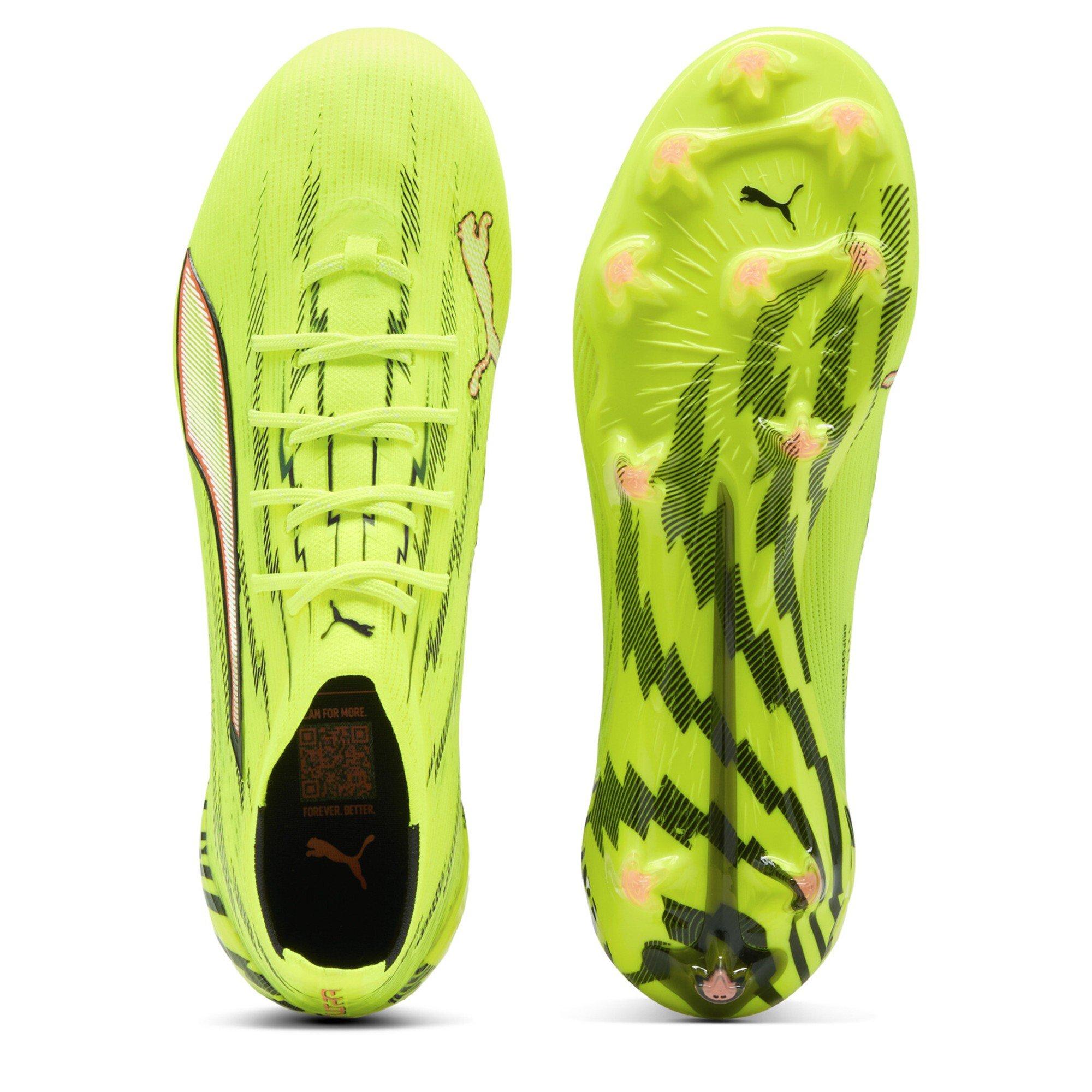 Yellow/Black - Puma - Ultra 5 Ultimate Firm Ground Football Boots Womens - 3