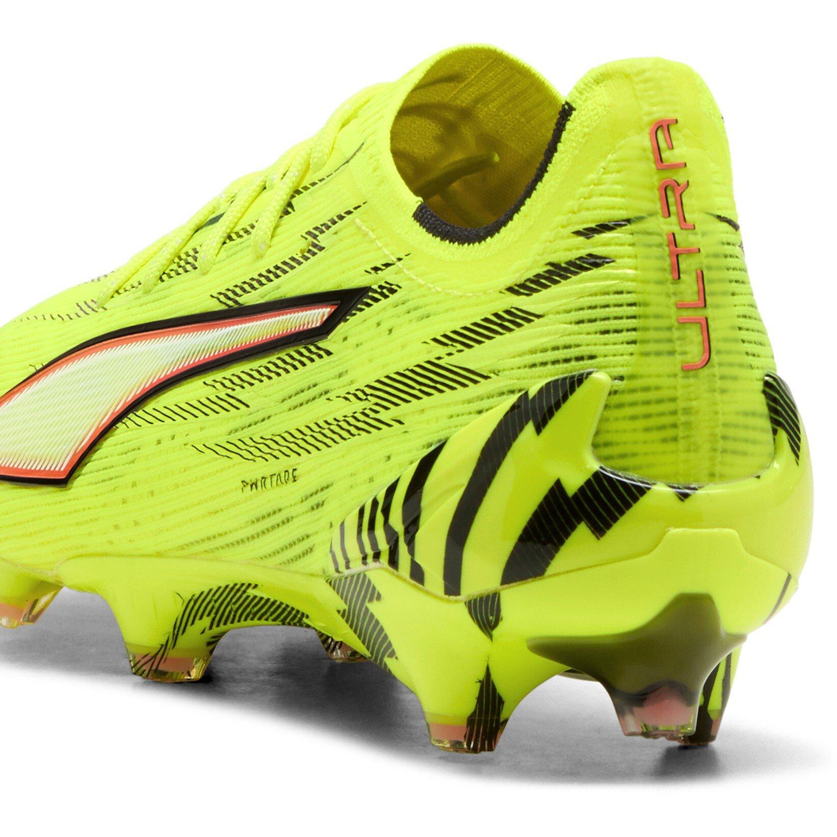 Yellow/Black - Puma - Ultra 5 Ultimate Firm Ground Football Boots Womens - 5