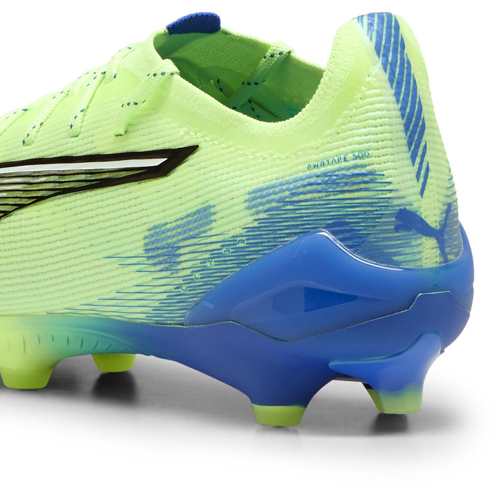 Green/Wht/Blue - Puma - Ultra 5 Ultimate Firm Ground Football Boots Womens - 5
