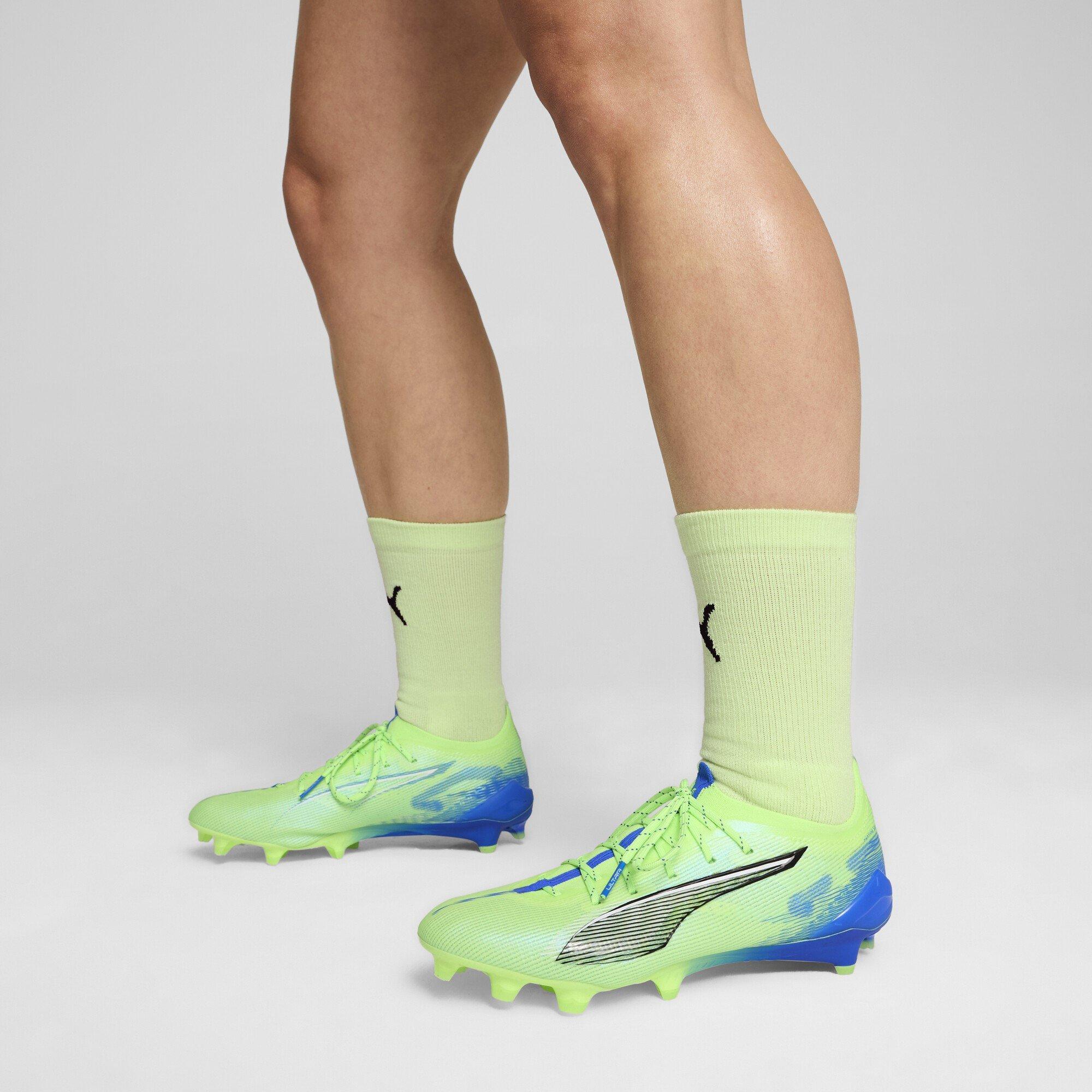 Green/Wht/Blue - Puma - Ultra 5 Ultimate Firm Ground Football Boots Womens - 7