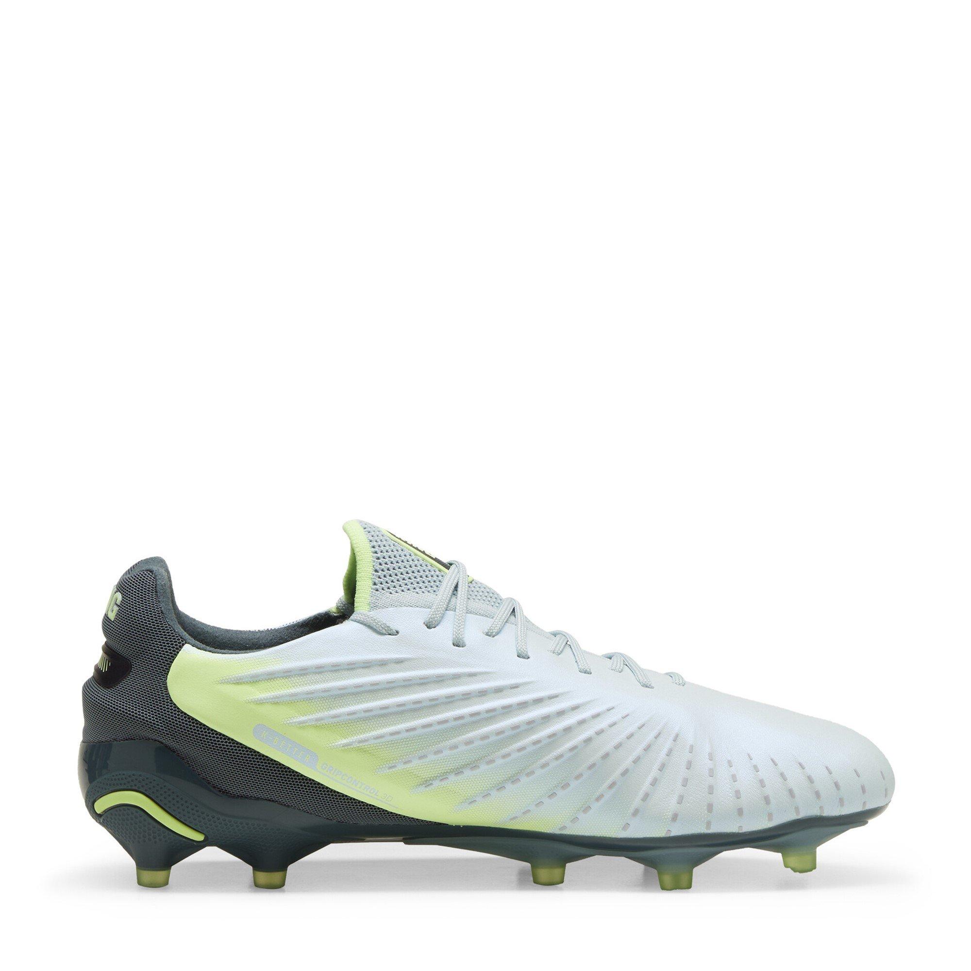 Grey/Yellow - Puma - King Ultimate Womens Firm Ground Football Boots - 4