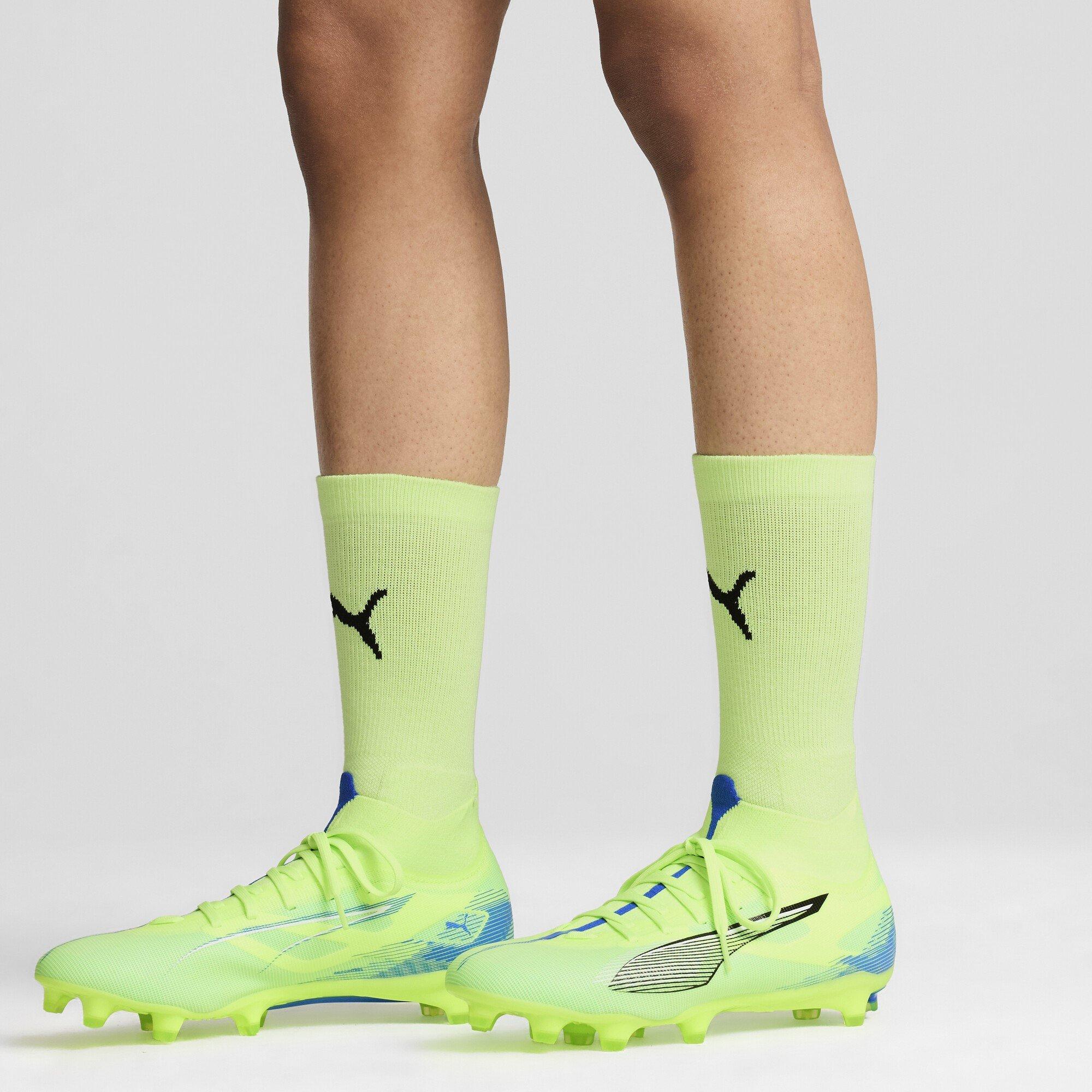 Zelena/Bijela/Plava - Puma - Ultra 5 Match Womens Firm Ground Football Boots - 7