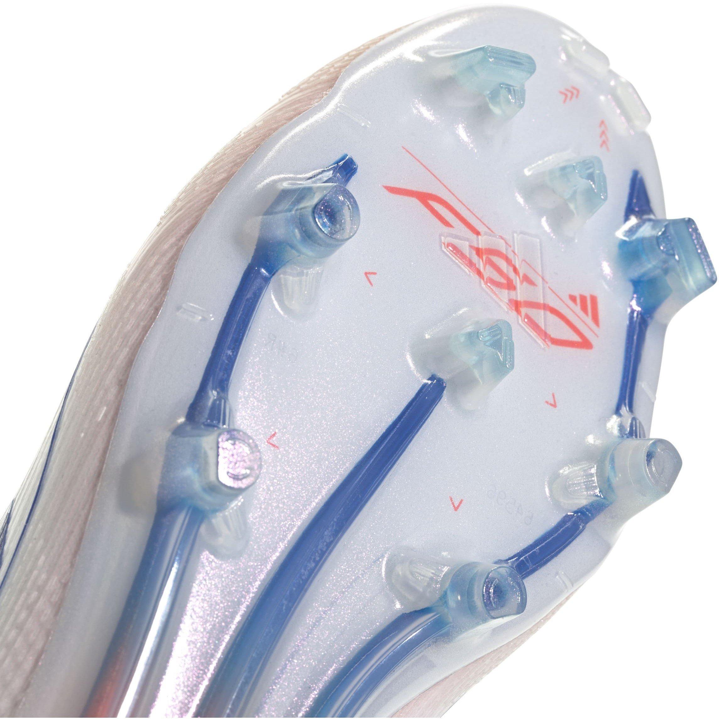 Weiß/Blau - adidas - F50 Elite Mid-Cut Firm Ground Football Boots Womens - 8