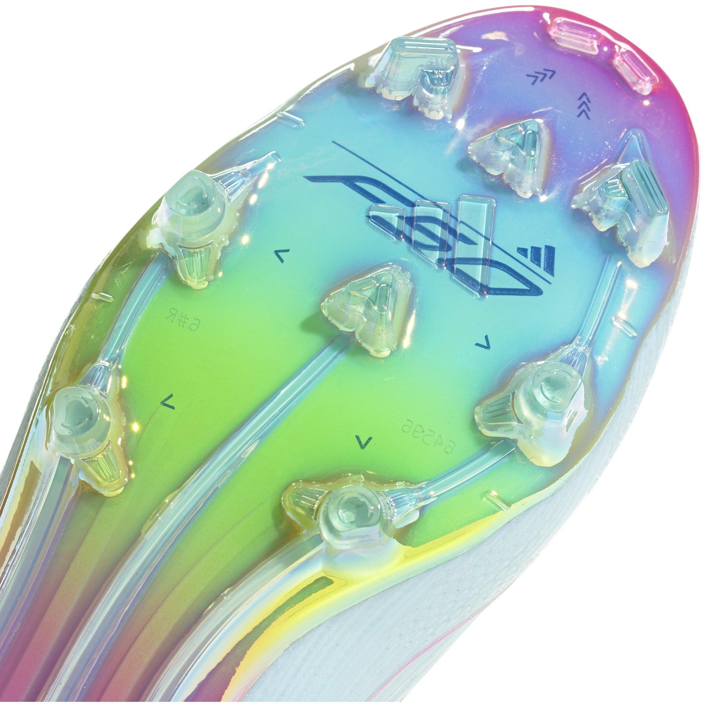 Bleu/Jaune - adidas - F50 Elite Mid-Cut Firm Ground Football Boots Womens - 7