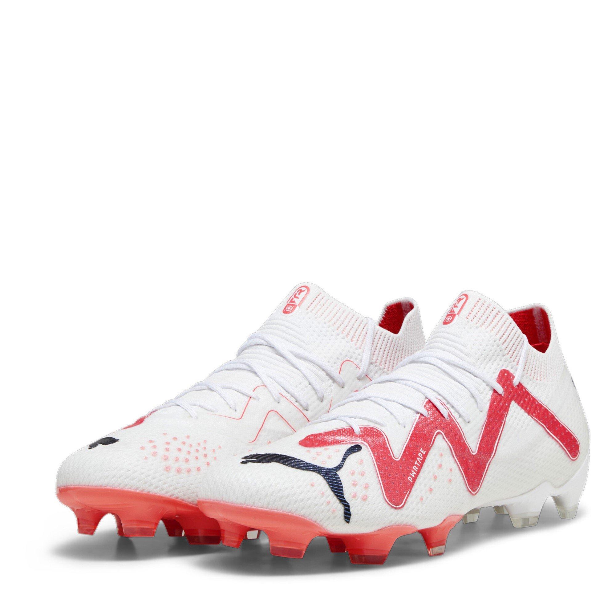 Bijelo/Roze - Puma - Future Ultimate.1 Womens Firm Ground Football Boots - 1