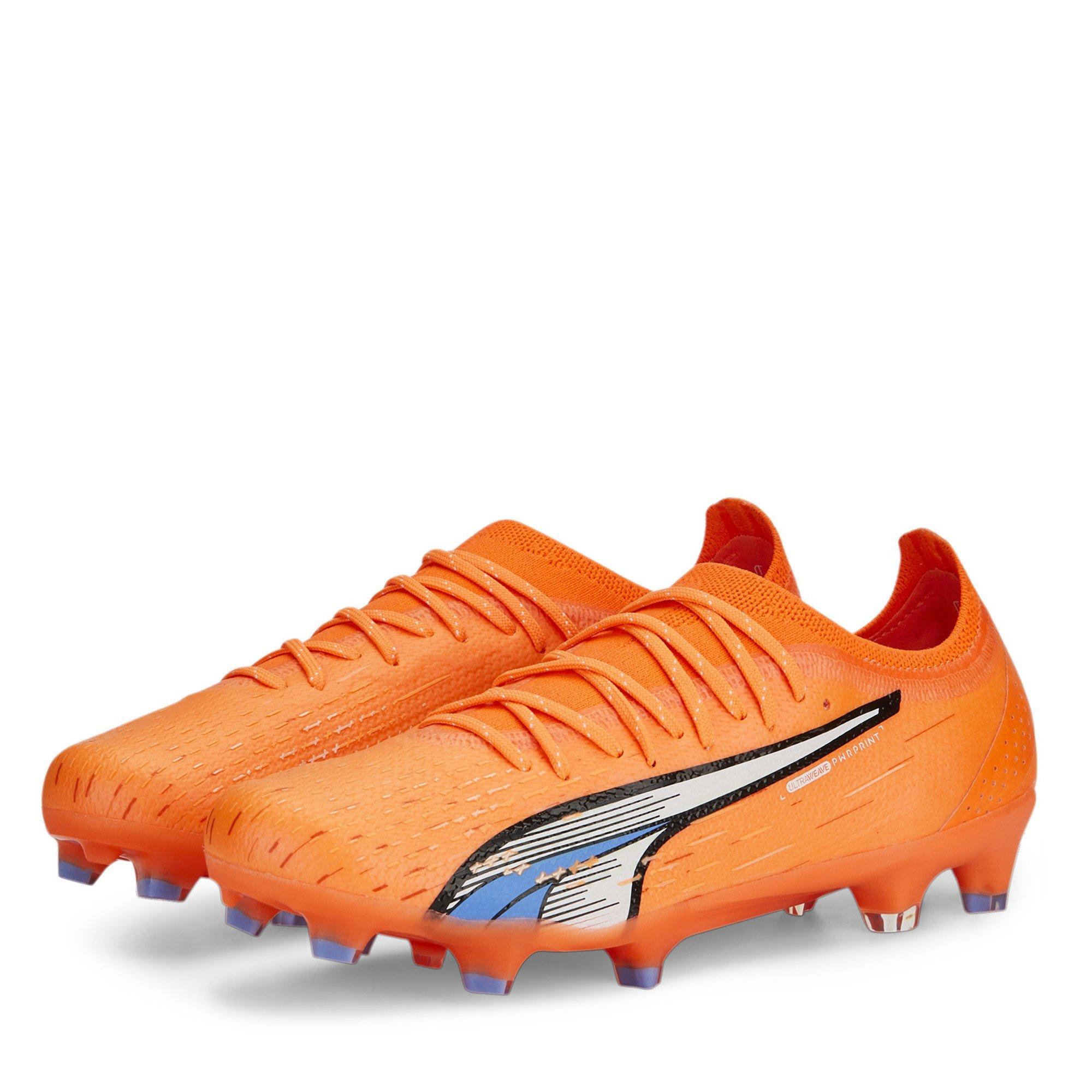 Orange/Blue - Puma - Ultra.1 Firm Ground Football Boots Womens - 1