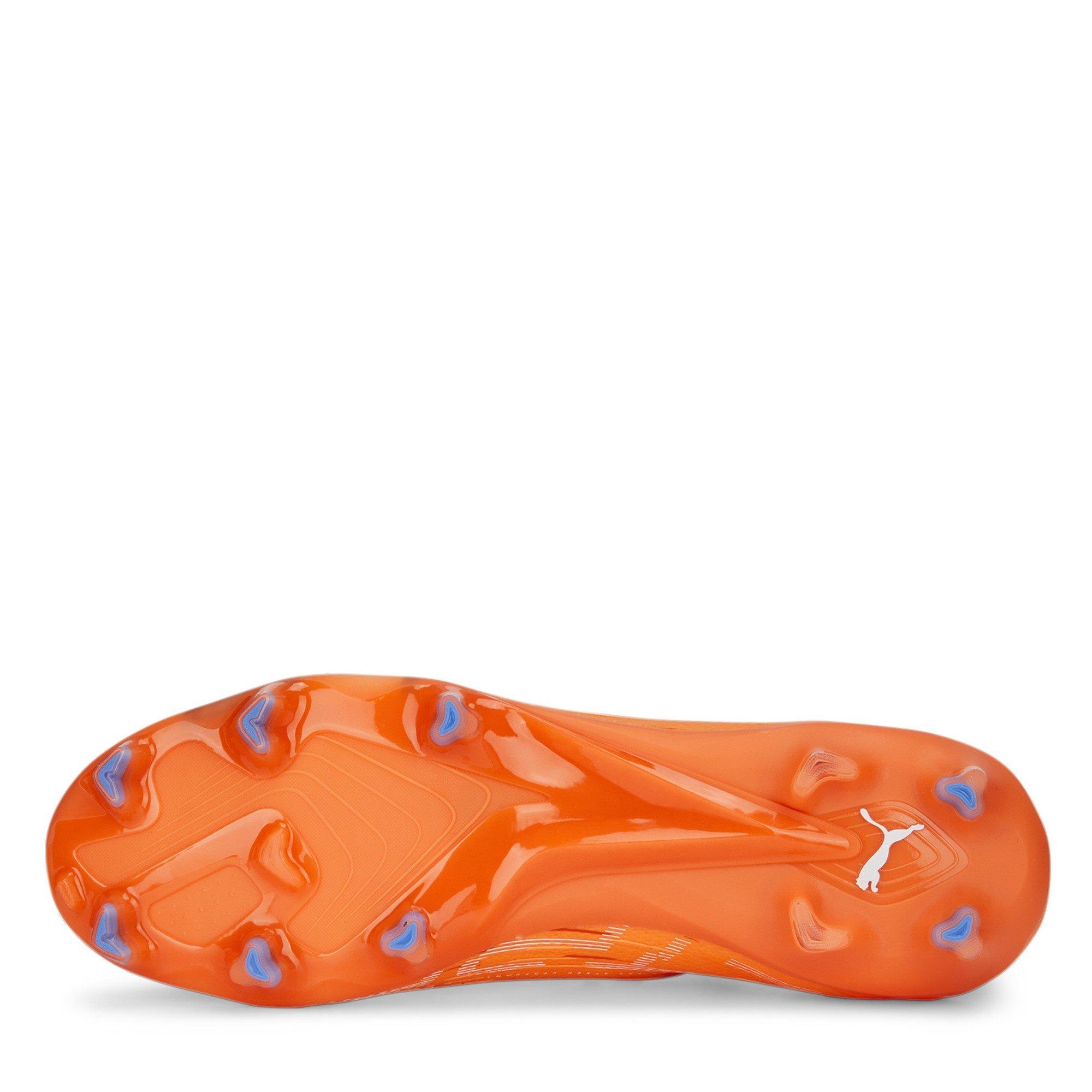 Orange/Blue - Puma - Ultra.1 Firm Ground Football Boots Womens - 3