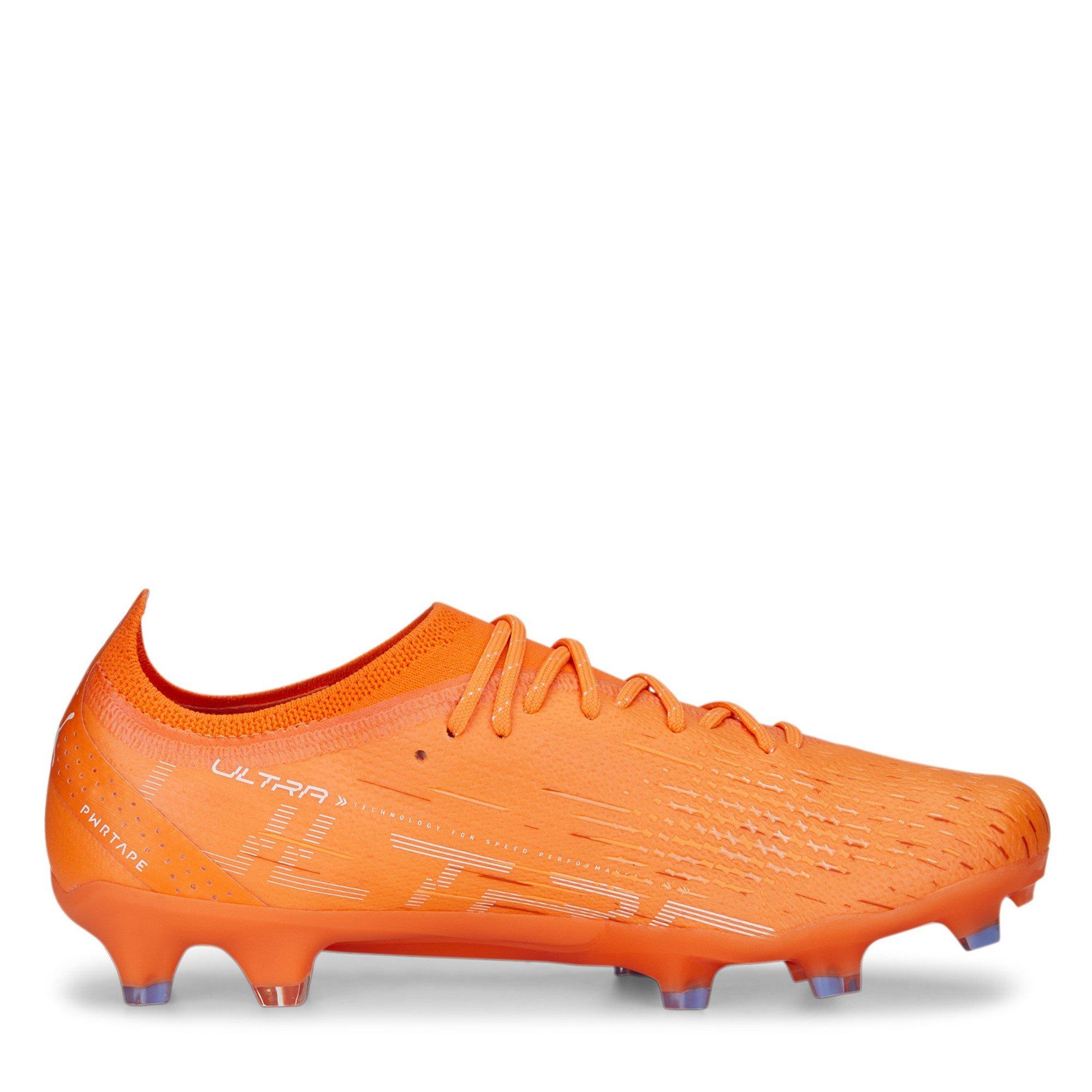 Orange/Blue - Puma - Ultra.1 Firm Ground Football Boots Womens - 4