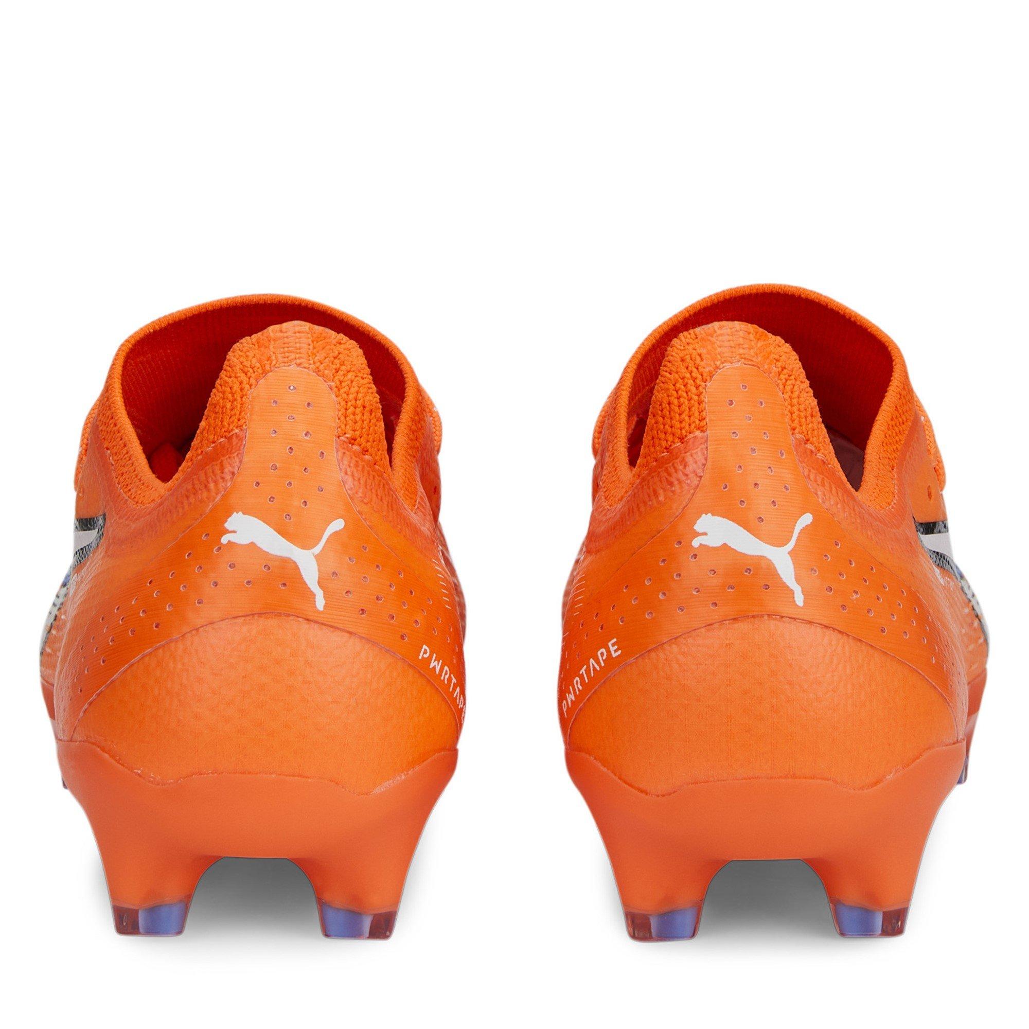 Orange/Blue - Puma - Ultra.1 Firm Ground Football Boots Womens - 5
