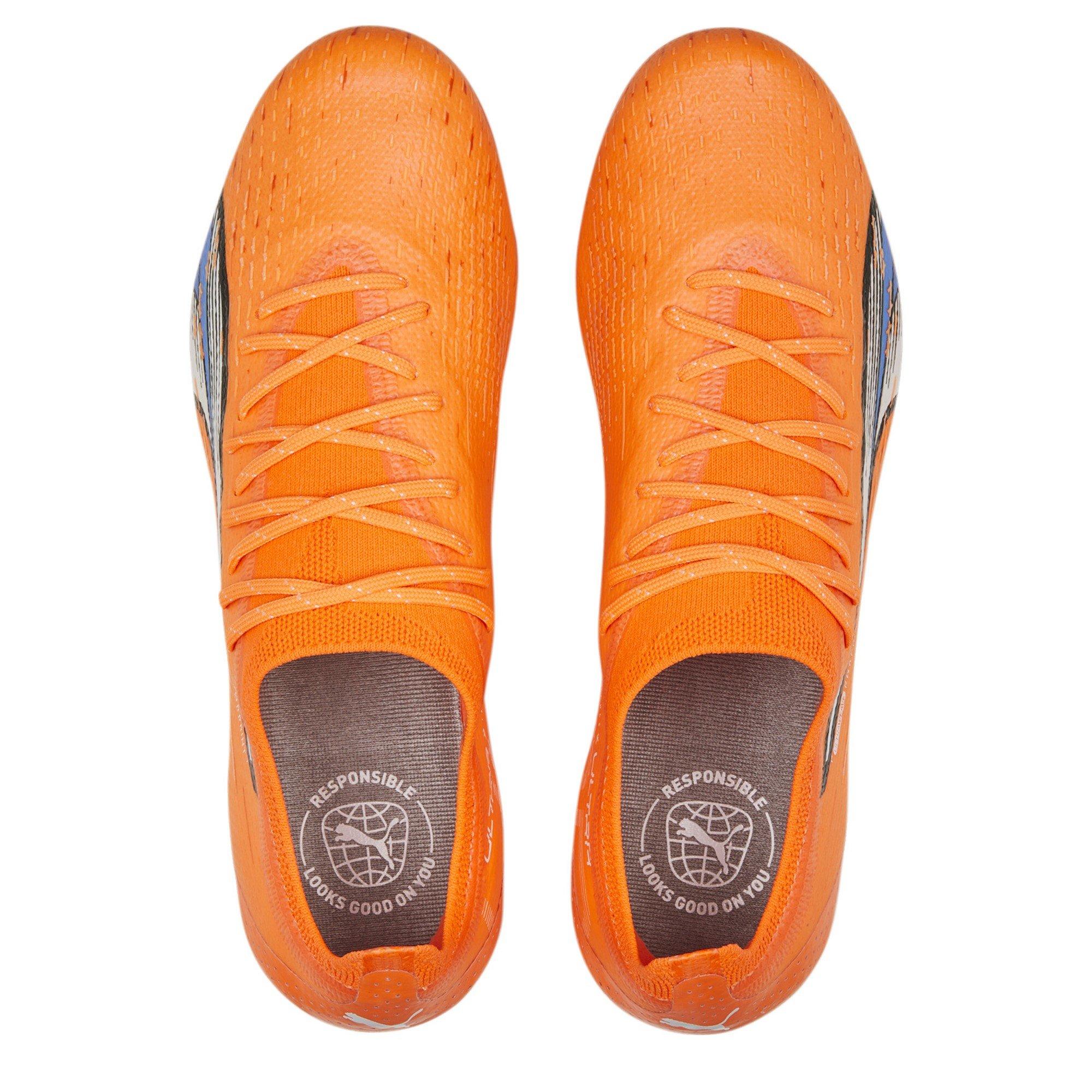 Orange/Blue - Puma - Ultra.1 Firm Ground Football Boots Womens - 6