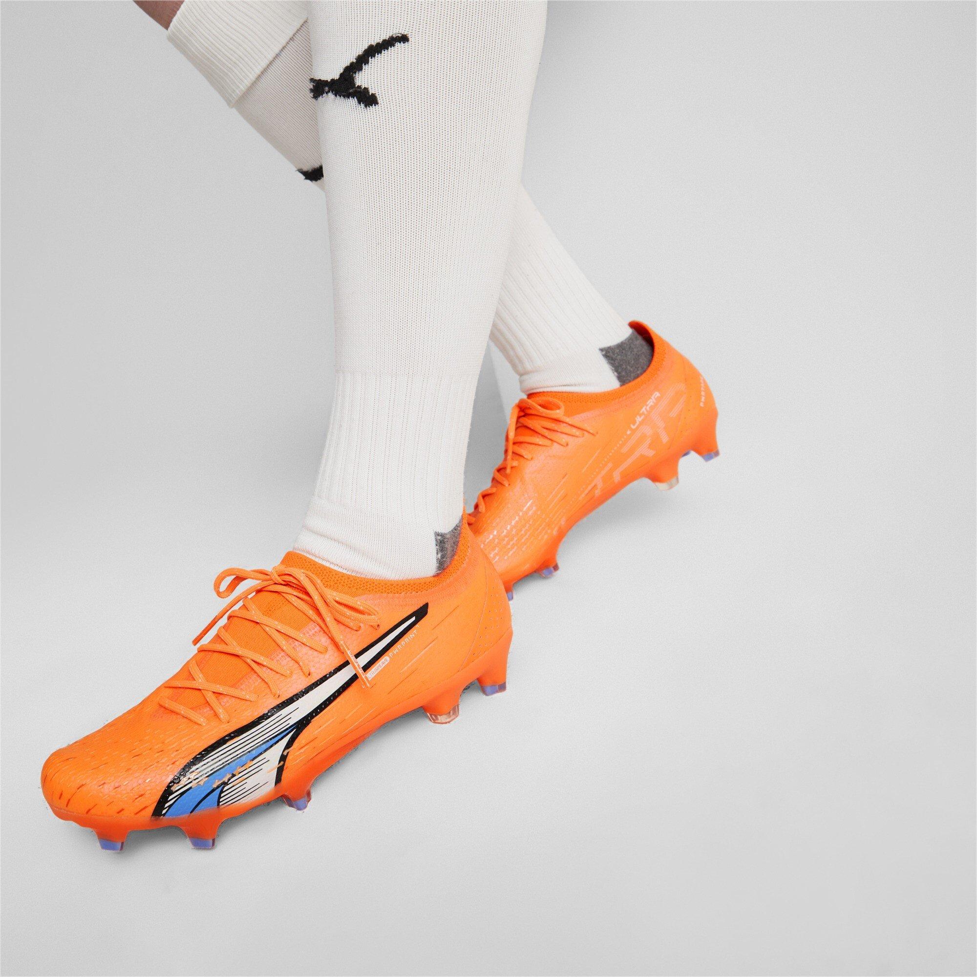 Orange/Blue - Puma - Ultra.1 Firm Ground Football Boots Womens - 7