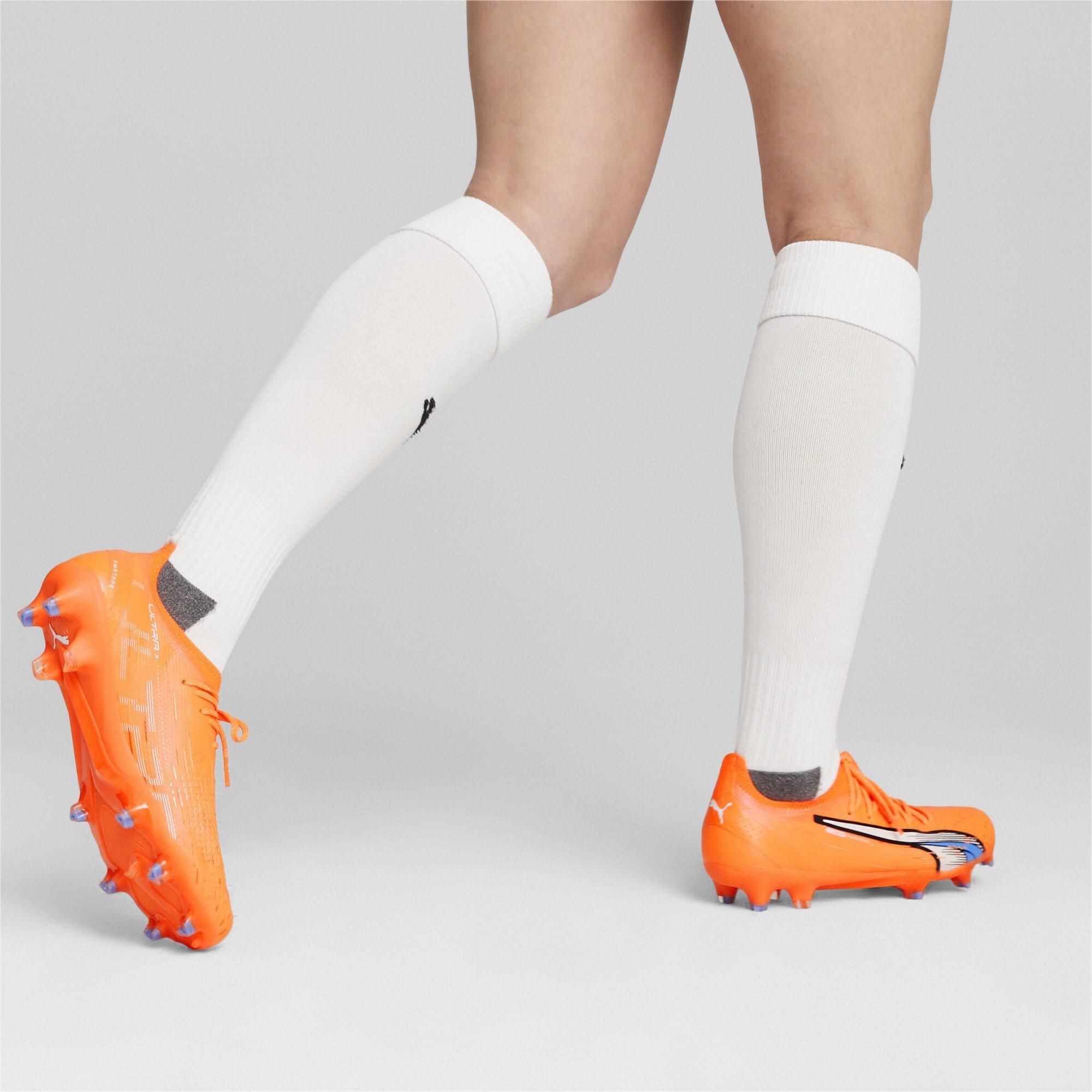 Orange/Blue - Puma - Ultra.1 Firm Ground Football Boots Womens - 8