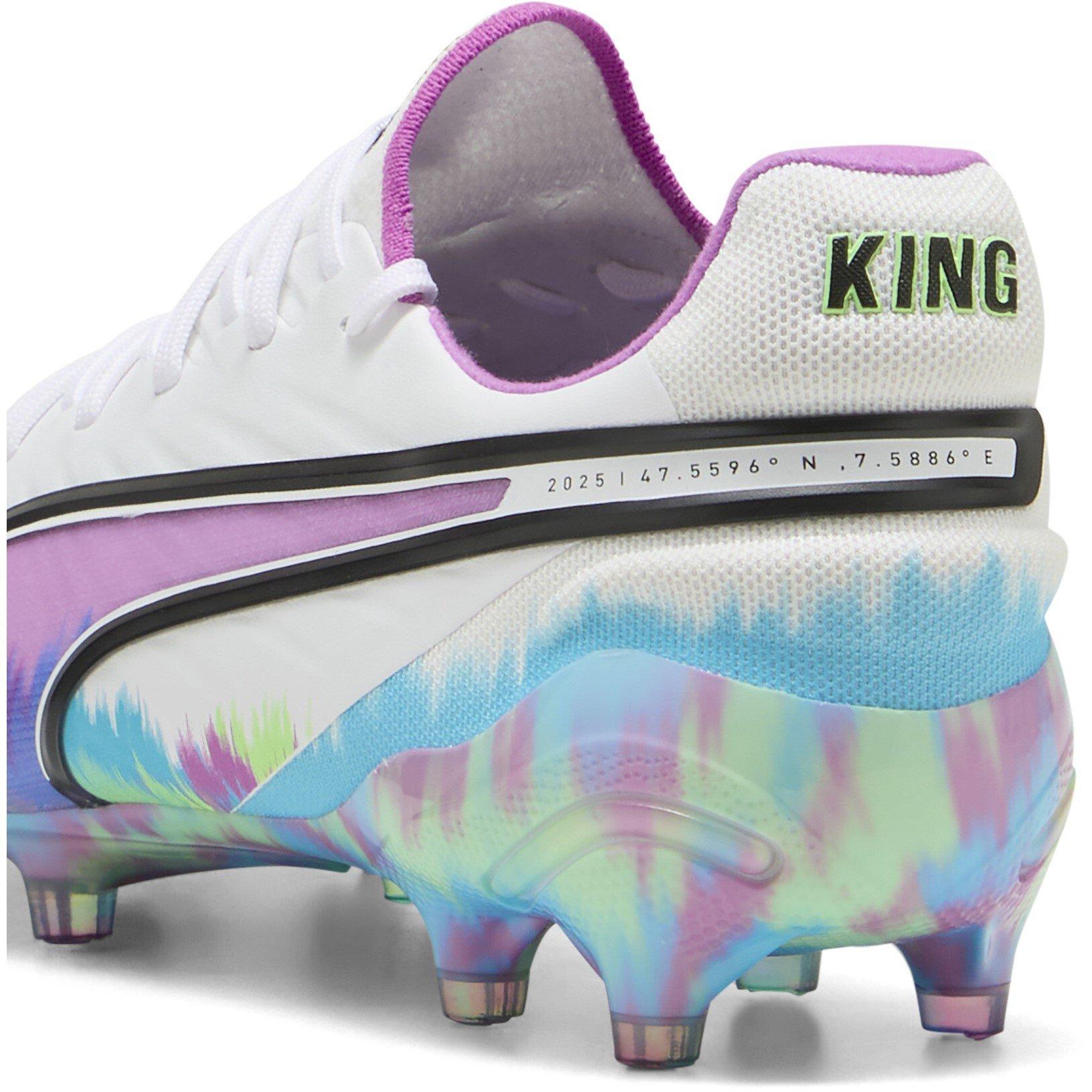 White/Purple - Puma - King Ultimate.1 Firm Ground Football Boots Womens - 5