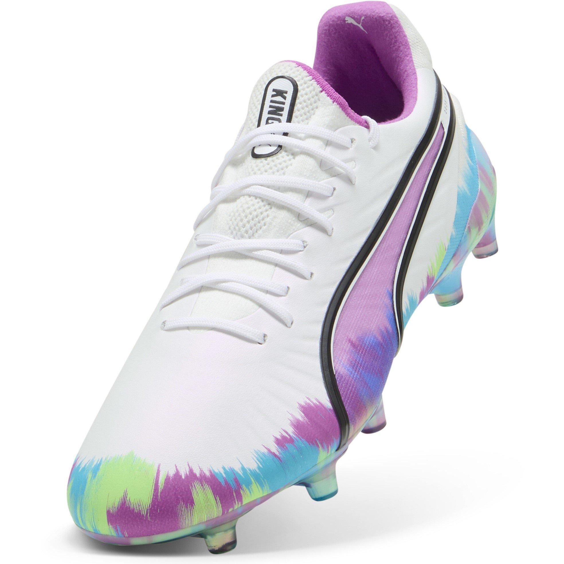 White/Purple - Puma - King Ultimate.1 Firm Ground Football Boots Womens - 6