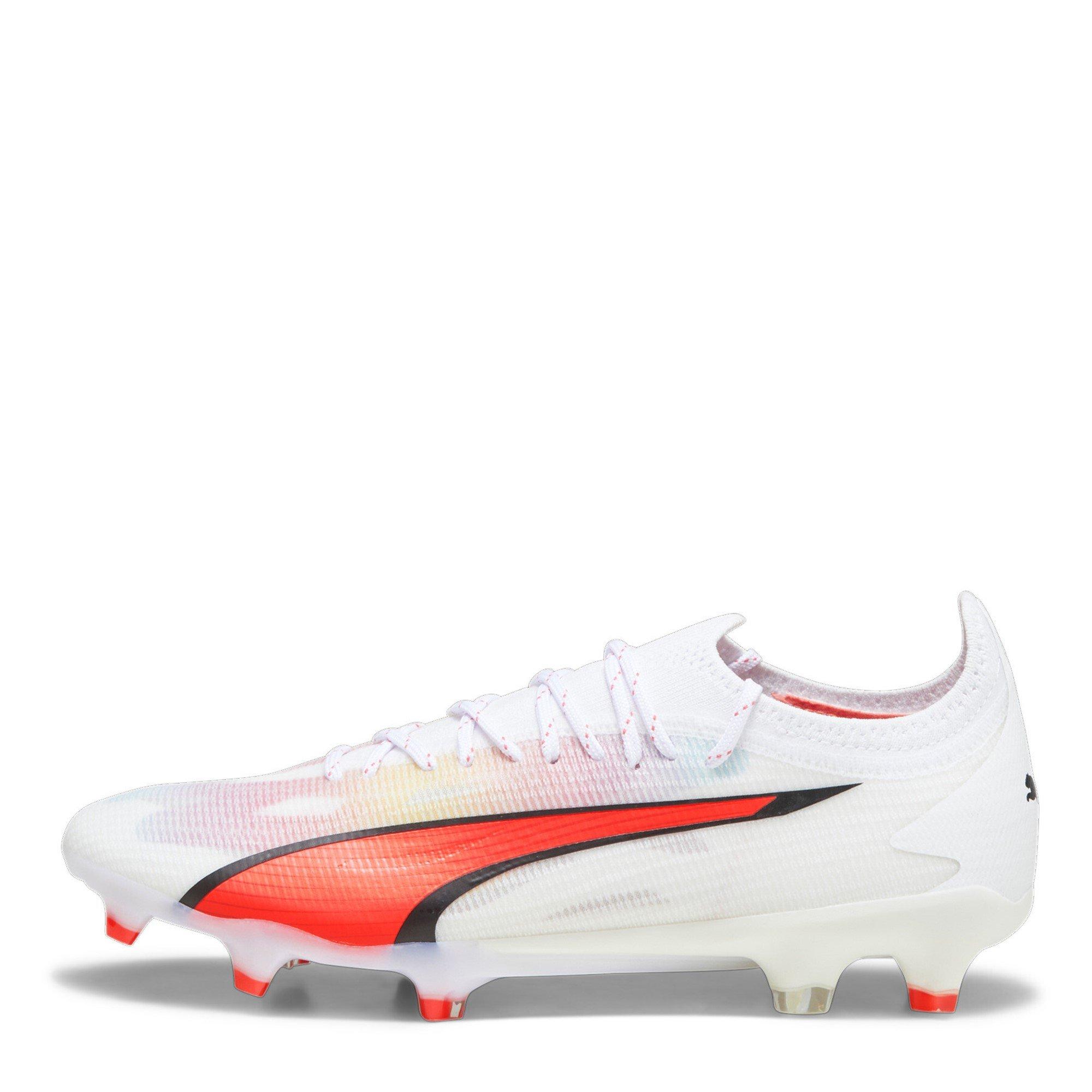 Weiß/Rosa - Puma - Ultra Ultimates.1 Womens Firm Ground Football Boots - 2