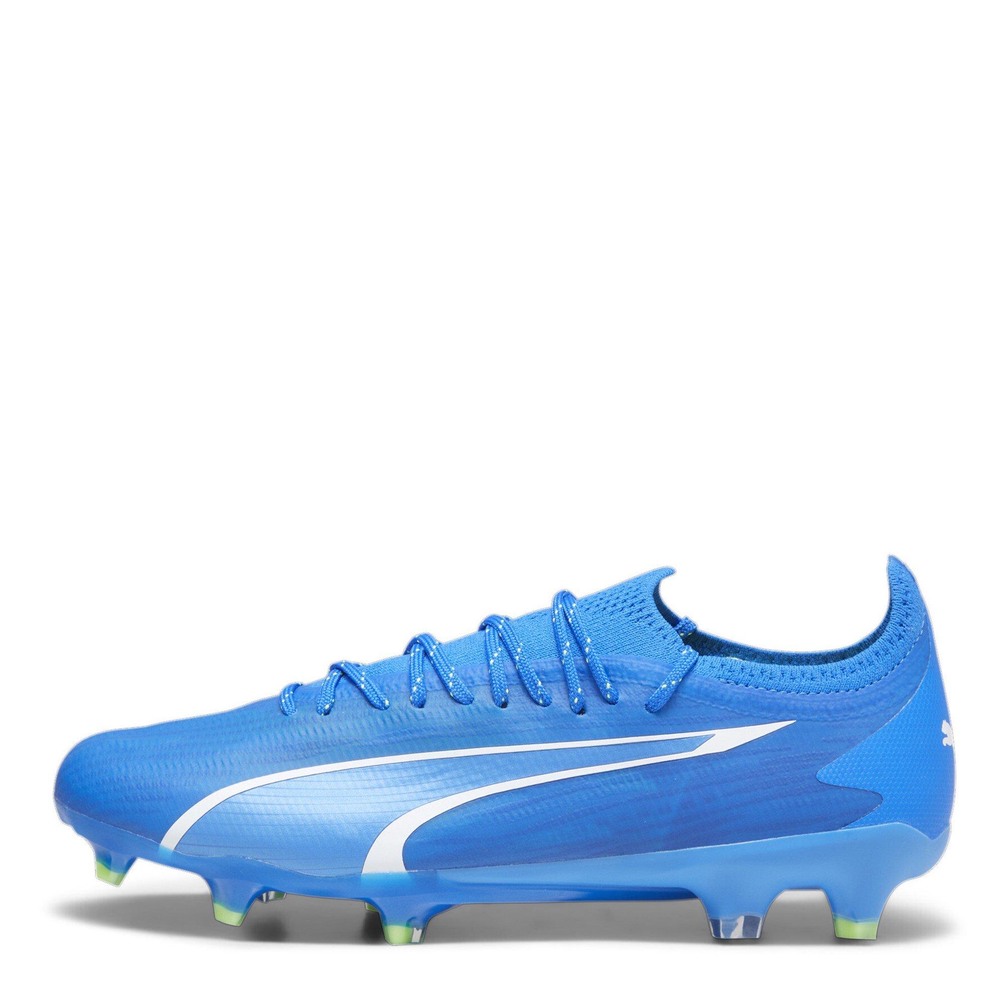 Blue/White - Puma - Ultra Ultimates.1 Womens Firm Ground Football Boots - 2