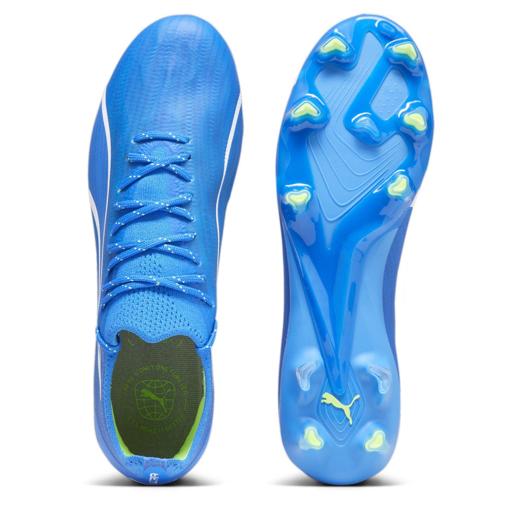 Blue/White - Puma - Ultra Ultimates.1 Womens Firm Ground Football Boots - 3