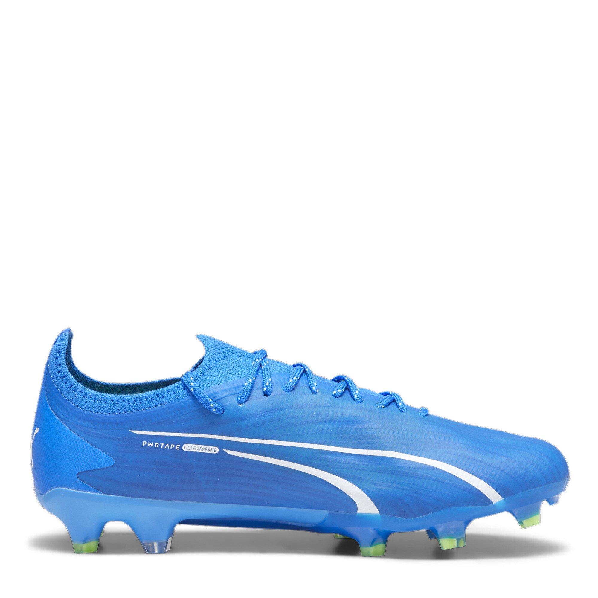 Blue/White - Puma - Ultra Ultimates.1 Womens Firm Ground Football Boots - 4