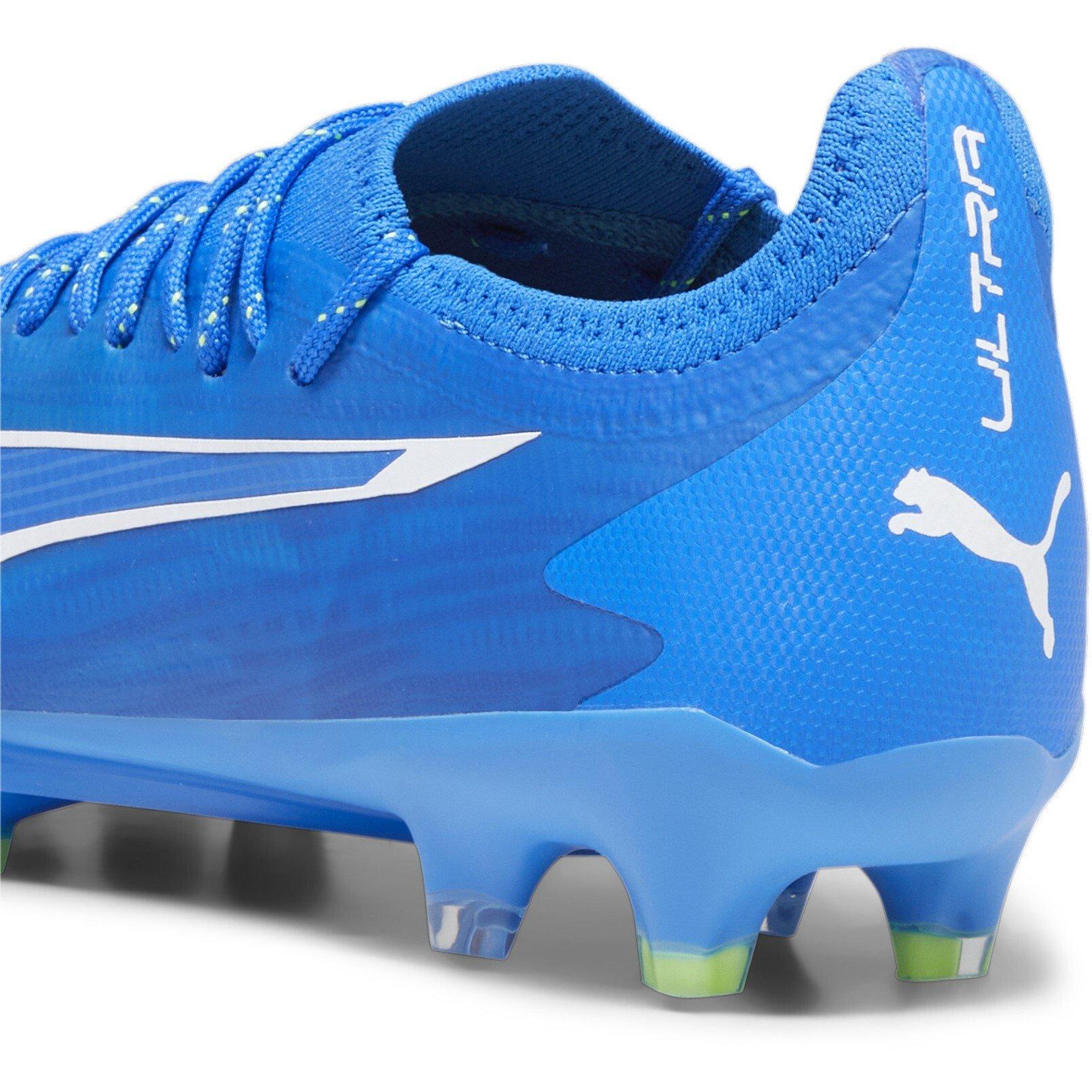 Blue/White - Puma - Ultra Ultimates.1 Womens Firm Ground Football Boots - 5
