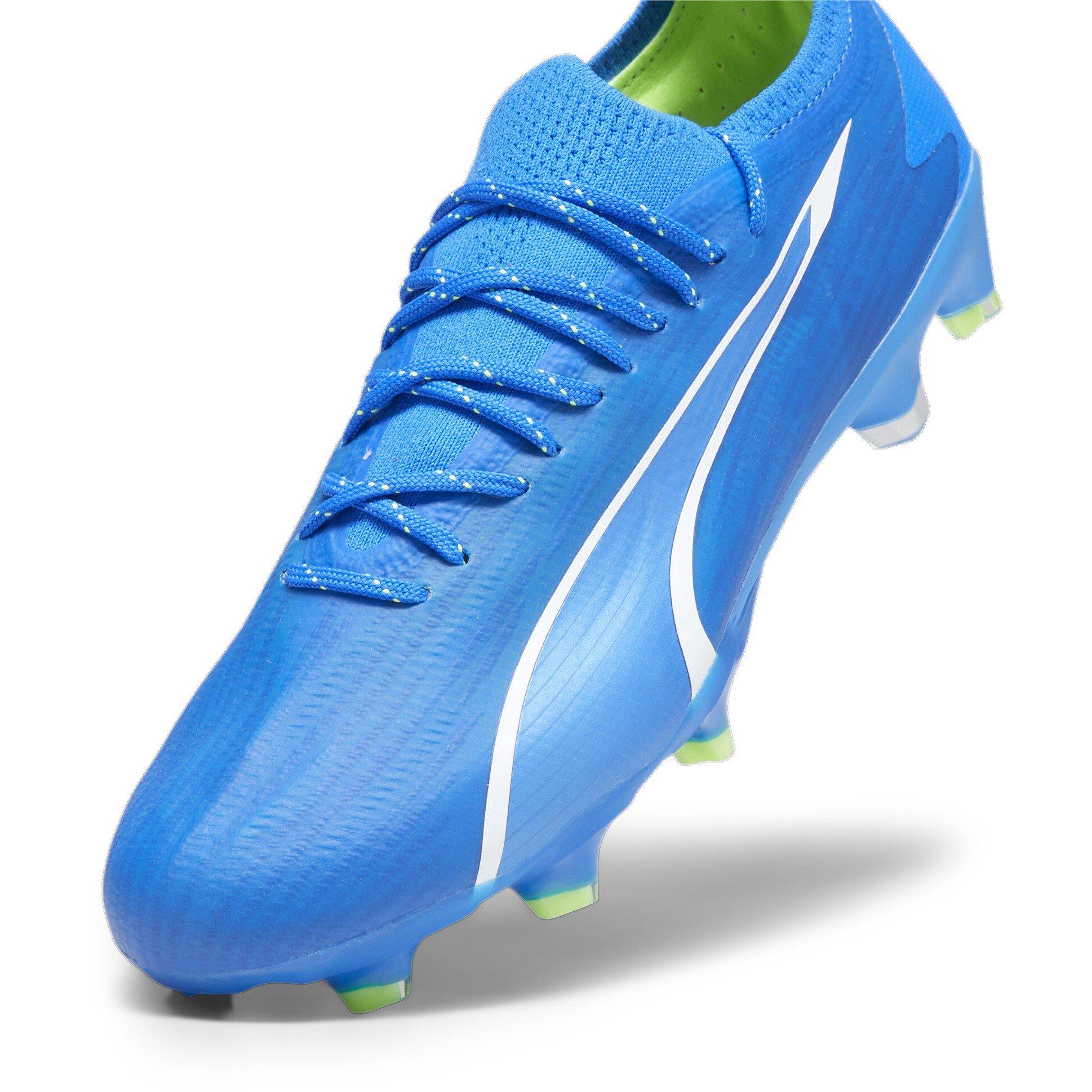 Blue/White - Puma - Ultra Ultimates.1 Womens Firm Ground Football Boots - 6
