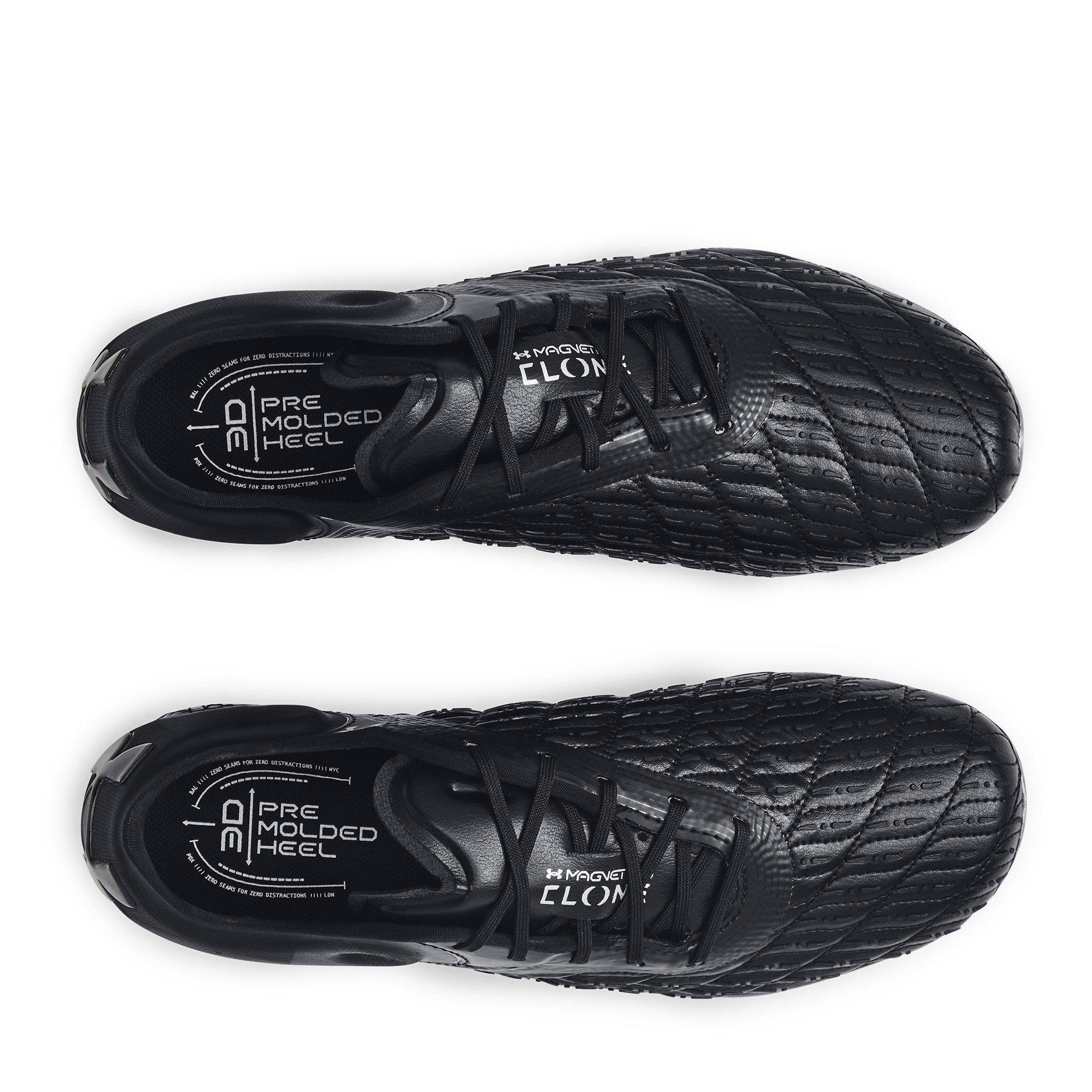 Preto/Preto - Under Armour - Clone Magnetico Elite Firm Ground Football Boots Womens - 4