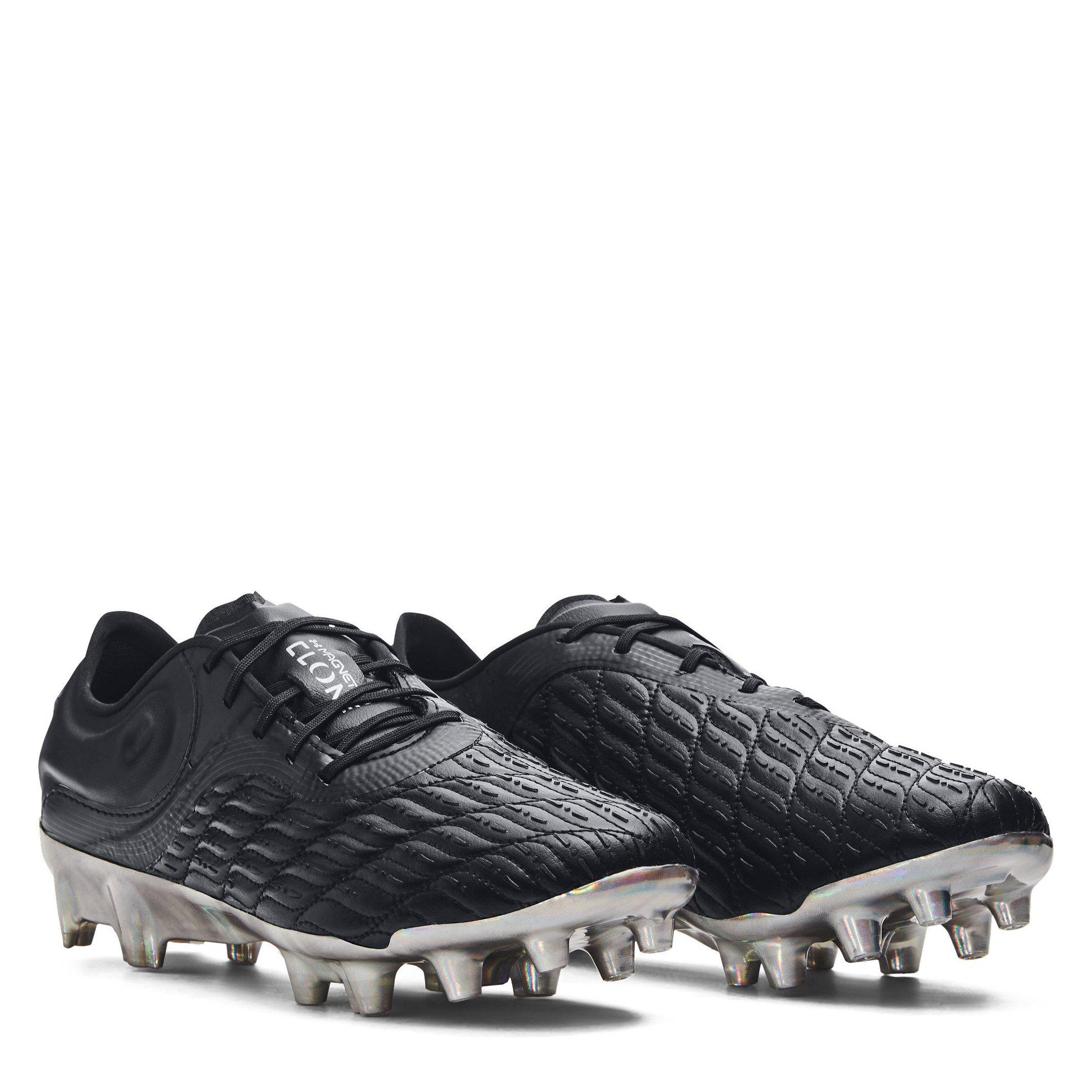 Preto/Preto - Under Armour - Clone Magnetico Elite Firm Ground Football Boots Womens - 5