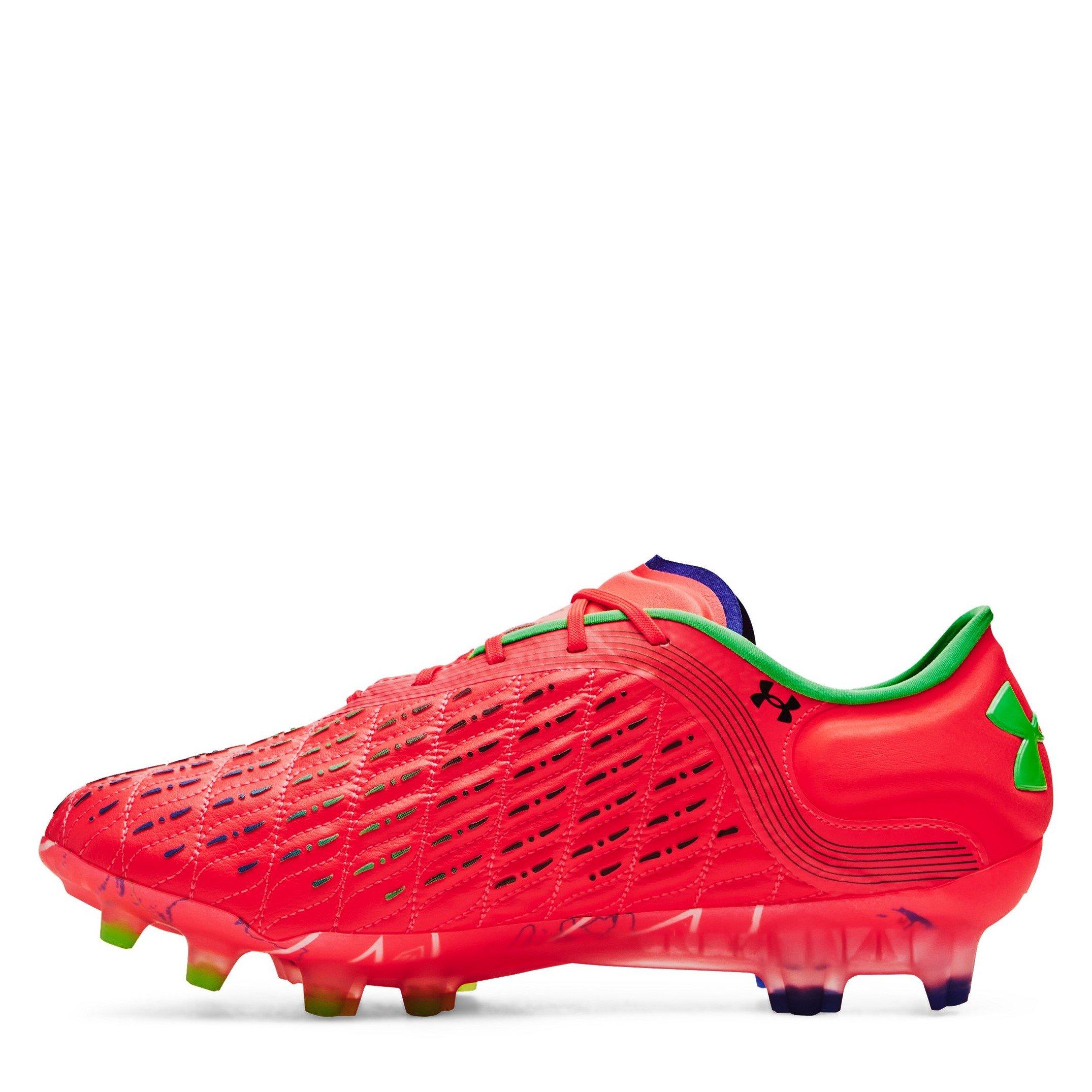 Beta/Grn/Blk - Under Armour - Clone Magnetico Elite Firm Ground Football Boots Womens - 2
