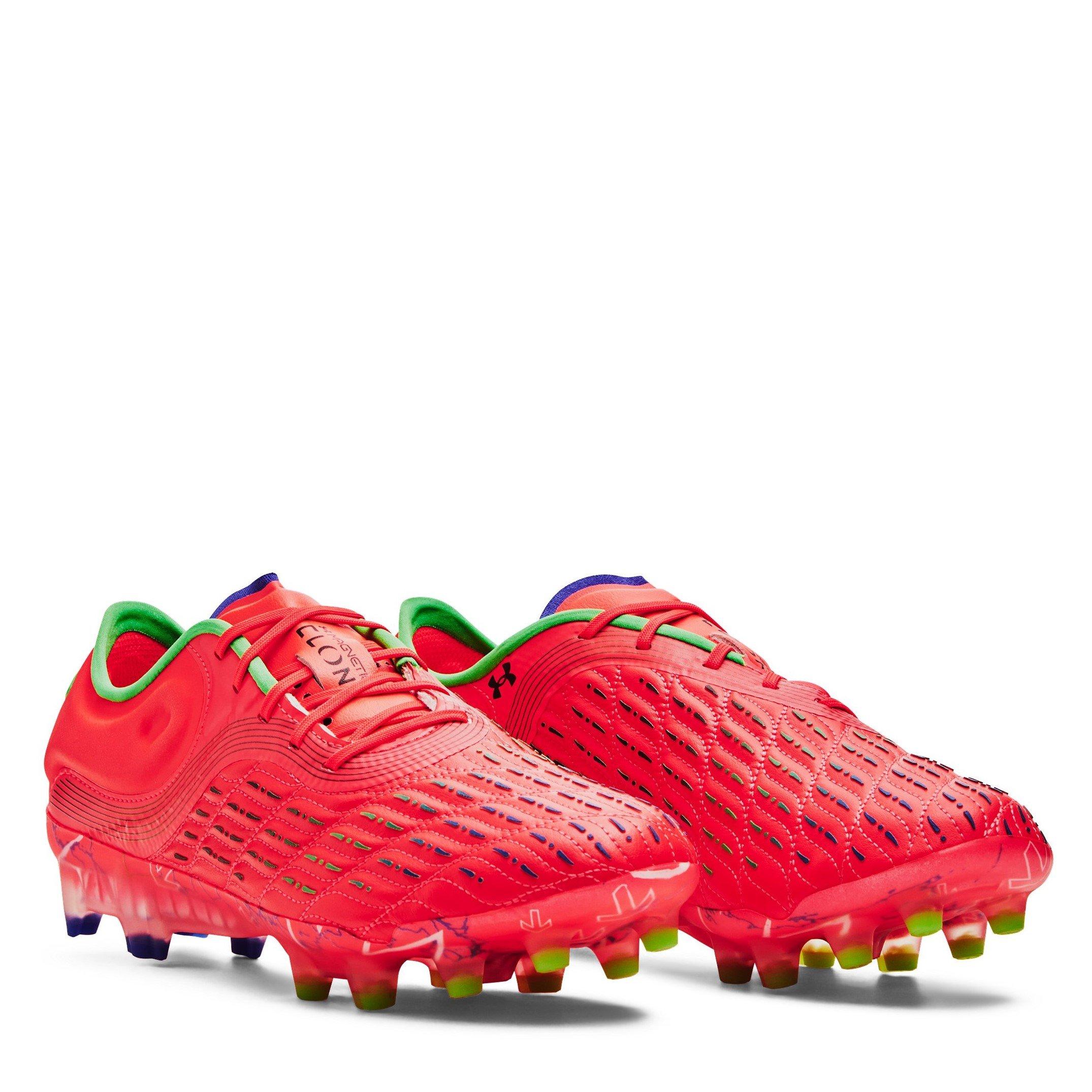 Beta/Grn/Blk - Under Armour - Clone Magnetico Elite Firm Ground Football Boots Womens - 5
