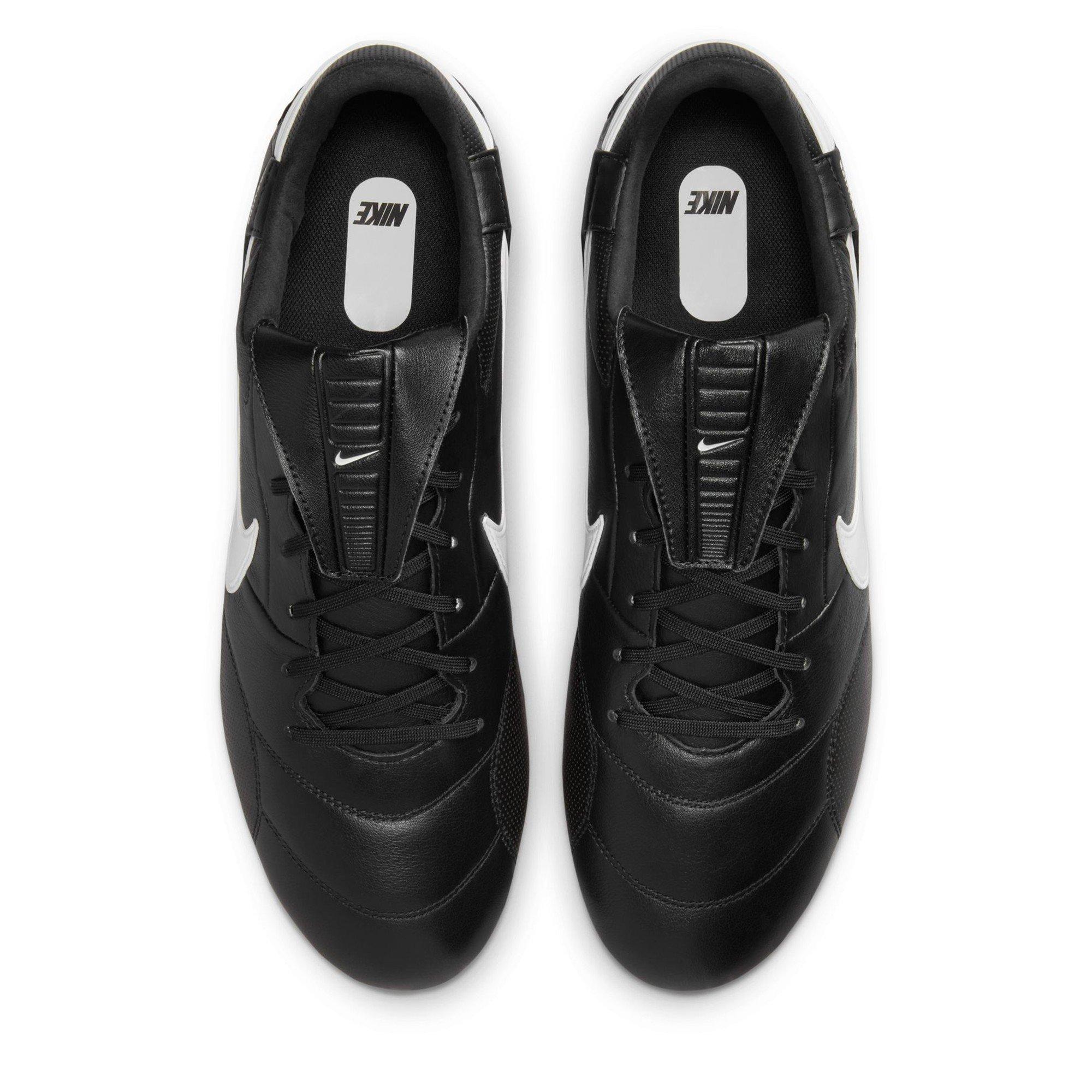 Black/White - Nike - Premier 3 Adults Soft Ground Football Boots - 6