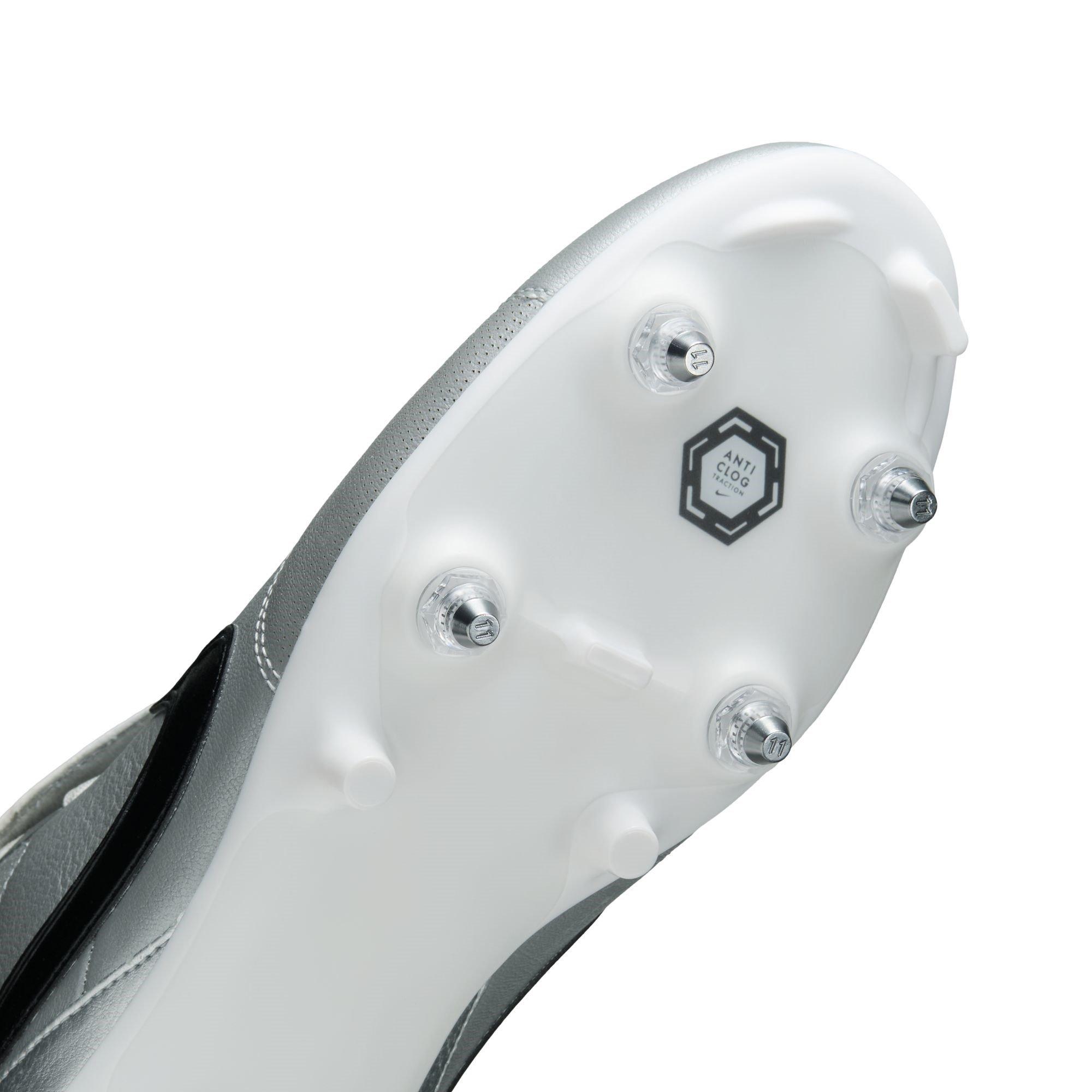 Silver/Black - Nike - Premier 3 Adults Soft Ground Football Boots - 11