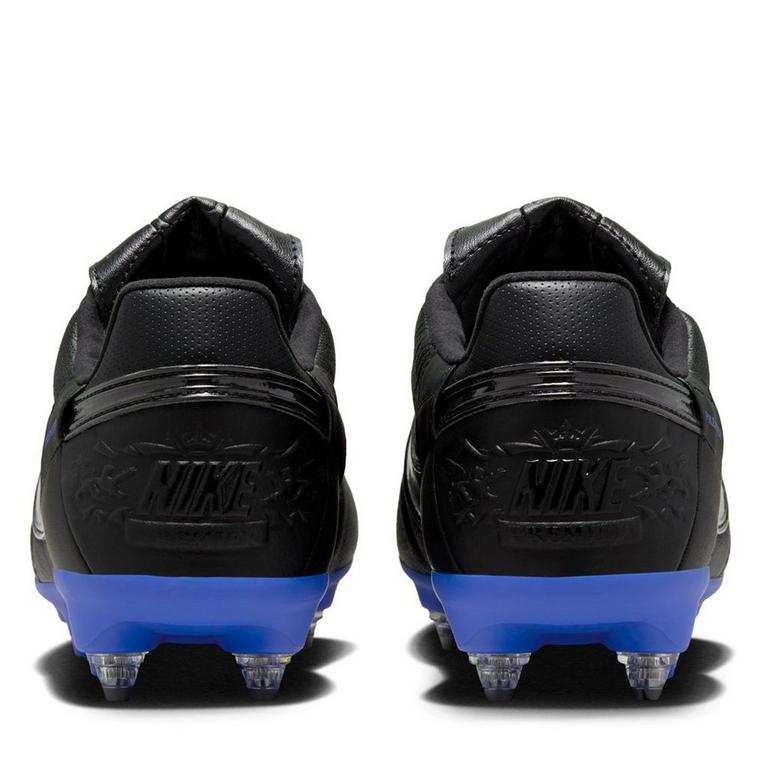 Schwarz/Blau - Nike - Premier 3 Anti Clog Soft Ground Football Boots - 5