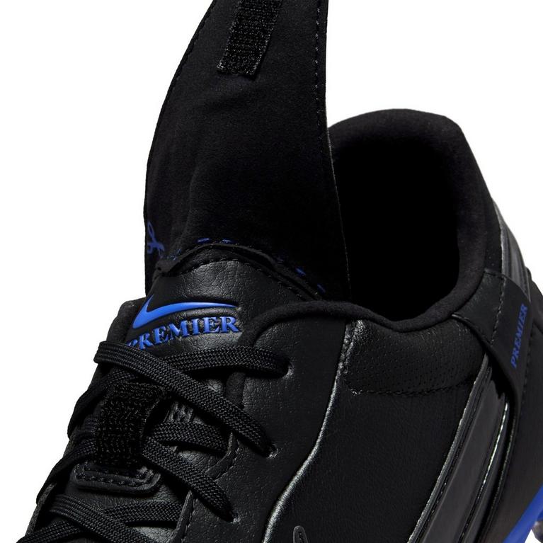 Schwarz/Blau - Nike - Premier 3 Anti Clog Soft Ground Football Boots - 10