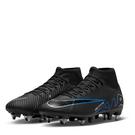 Noir/Chrome - Black nike - e  Mercurial Superfly VII Academy Soft Ground Football Boots - 4