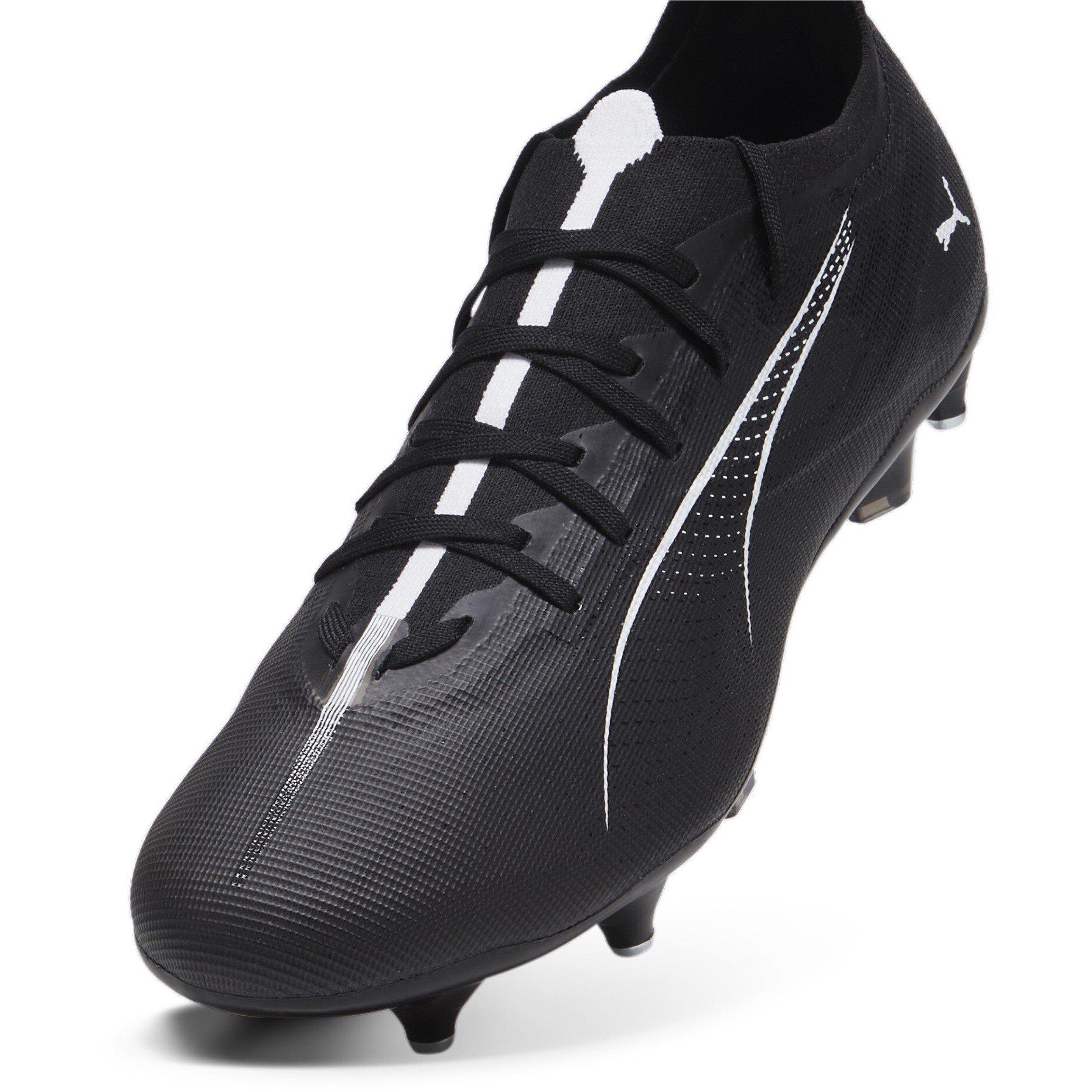 Sort/Hvid - Puma - Ultra Match Soft Ground Football Boots - 6