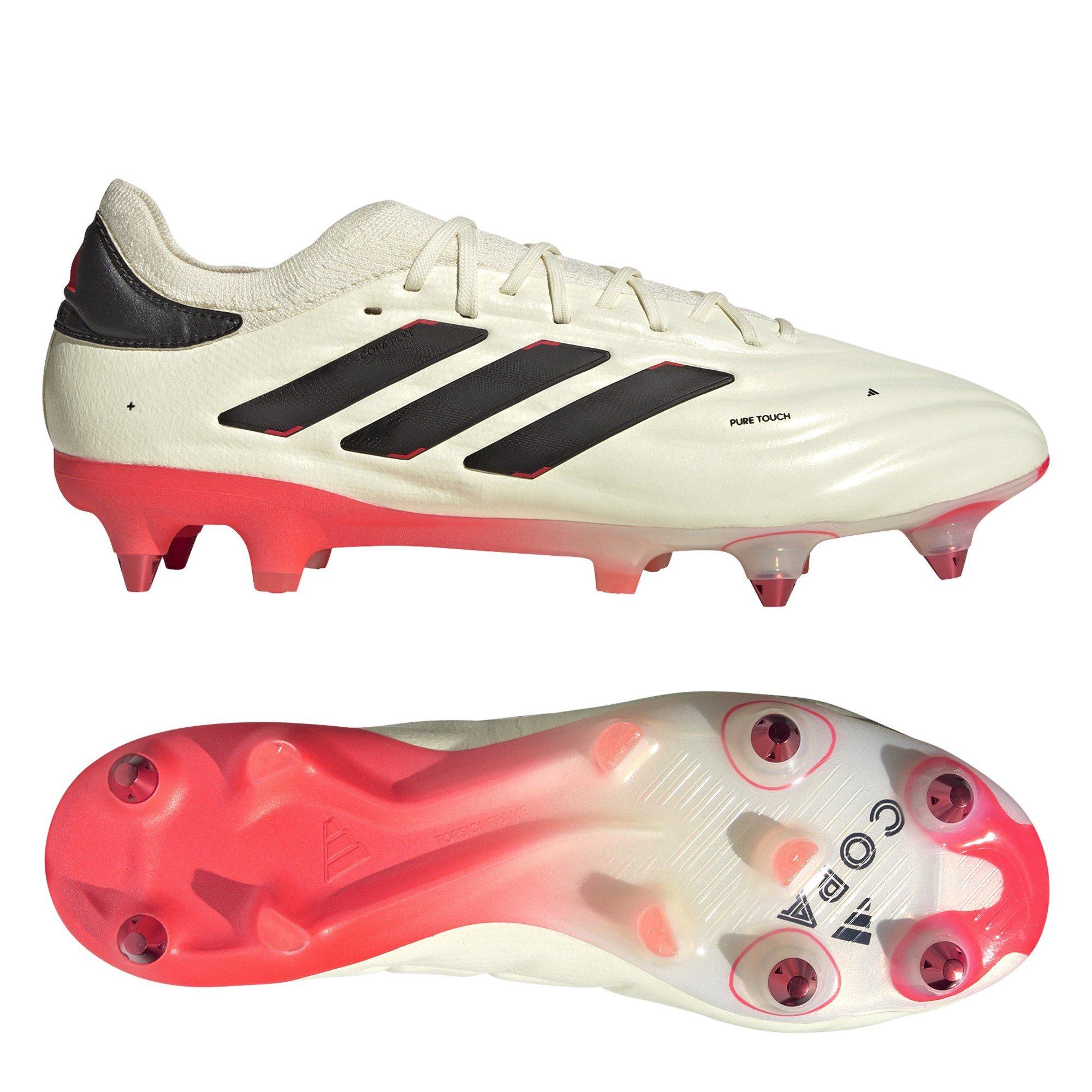 Bianco/Nero/Rosso - adidas - Copa Pure II+ Firm Ground Football Boots - 11