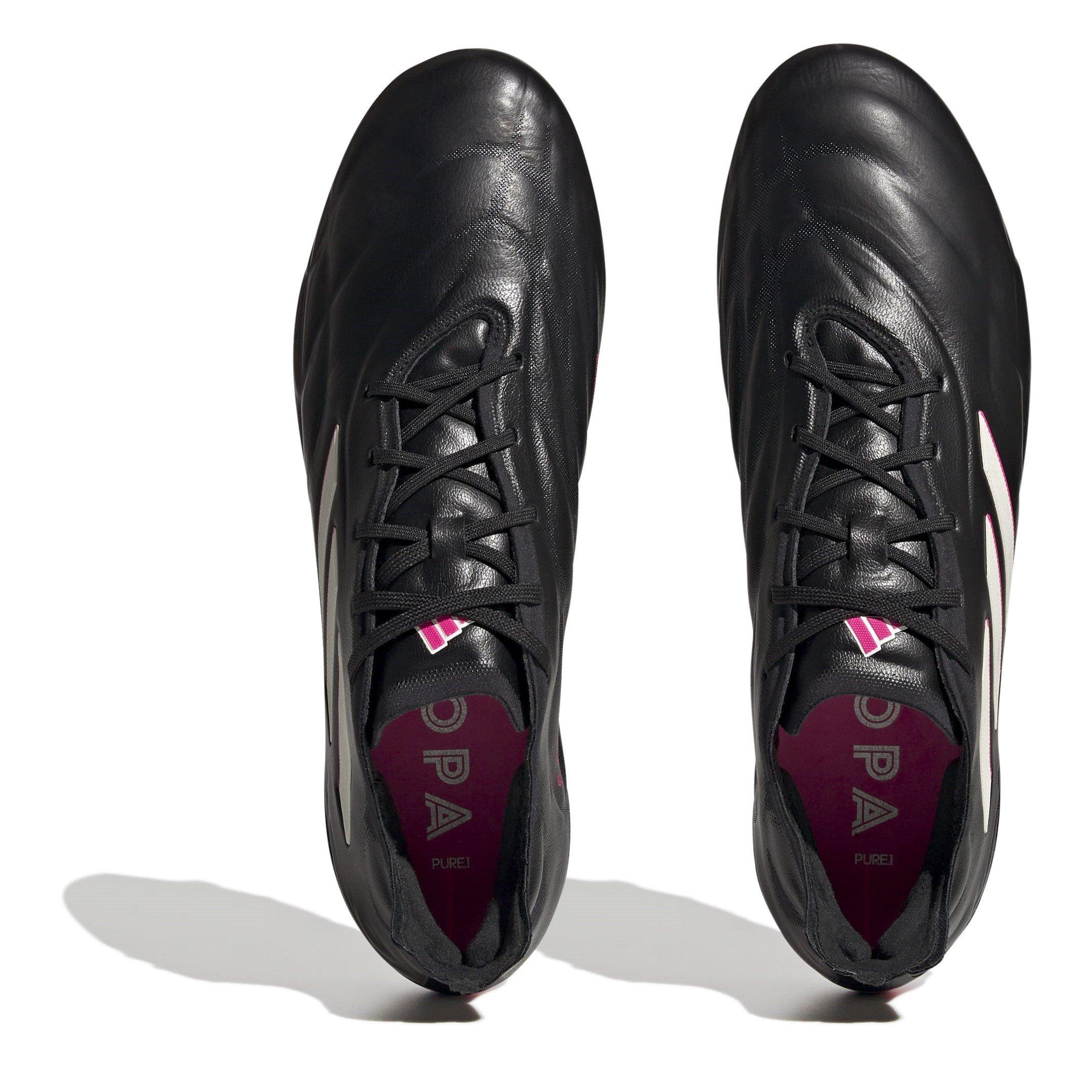 Noir/Métal/Rose - adidas - Copa Pure Elite Soft Ground Football Boots - 5