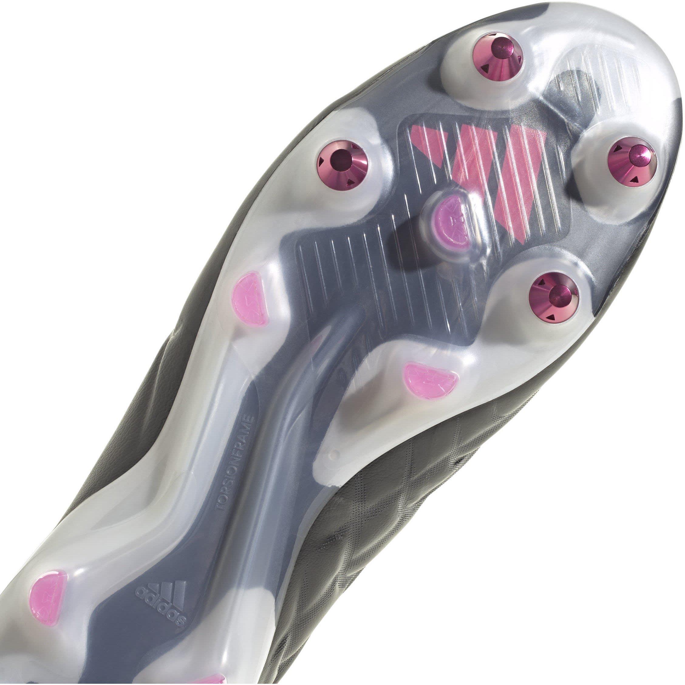 Noir/Métal/Rose - adidas - Copa Pure Elite Soft Ground Football Boots - 7