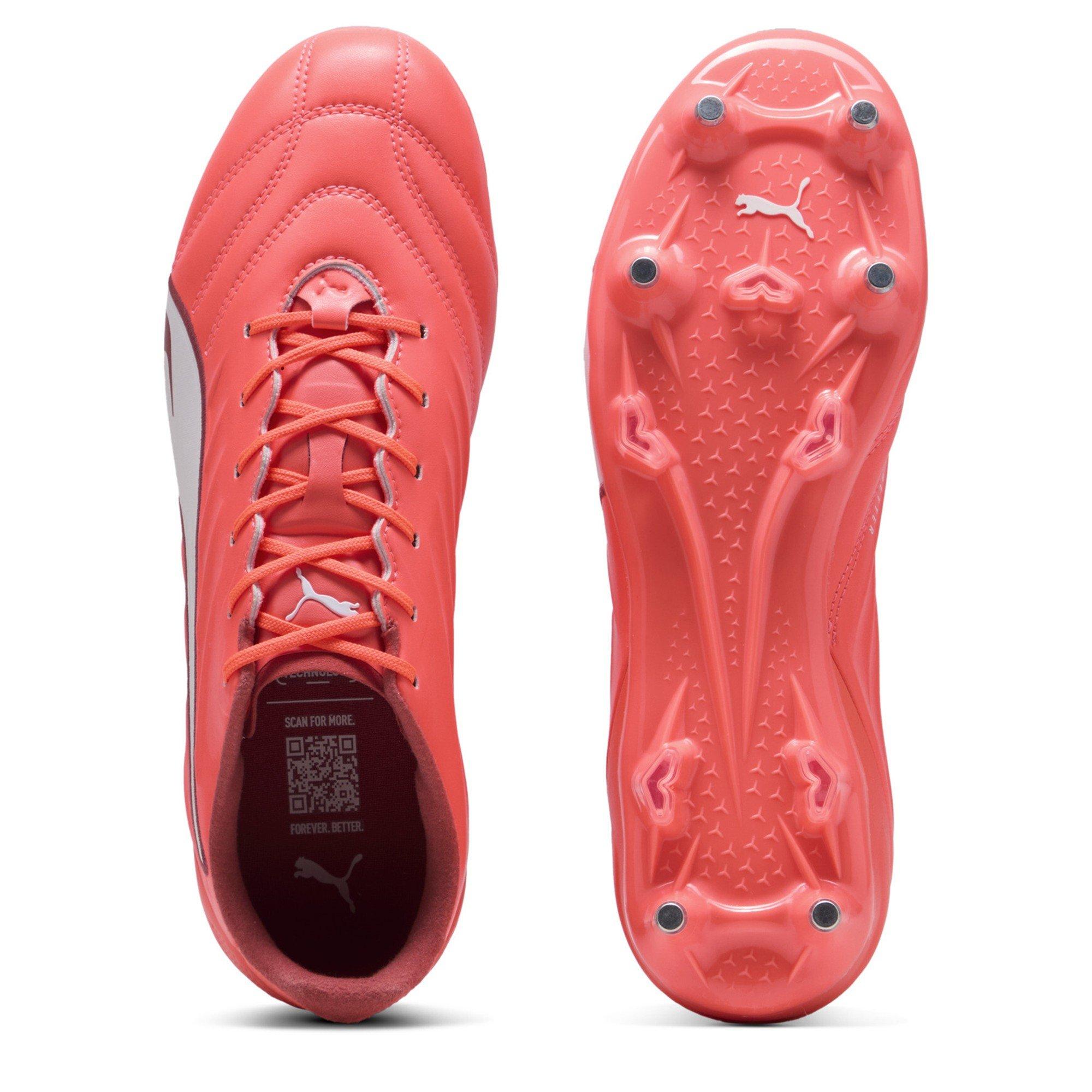 Svijetlo crvena-P - Puma - Men's King Pro Mxsg Soft Ground Football Boots - 3