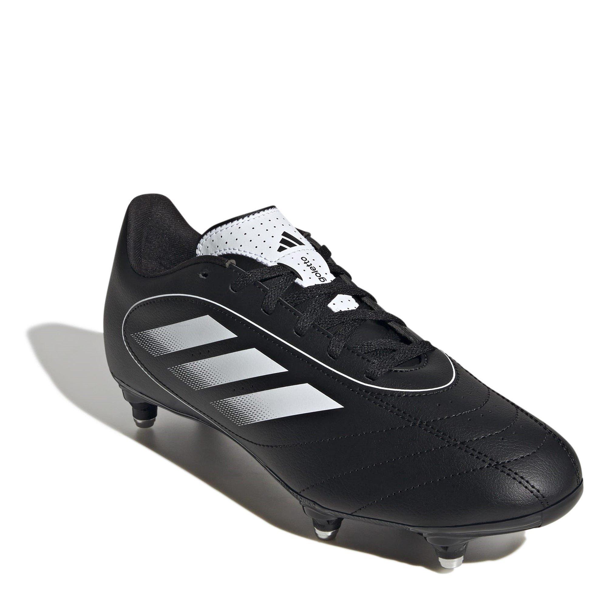 Nero/Bianco - adidas - Goletto VIII Soft Ground Football Boots - 3
