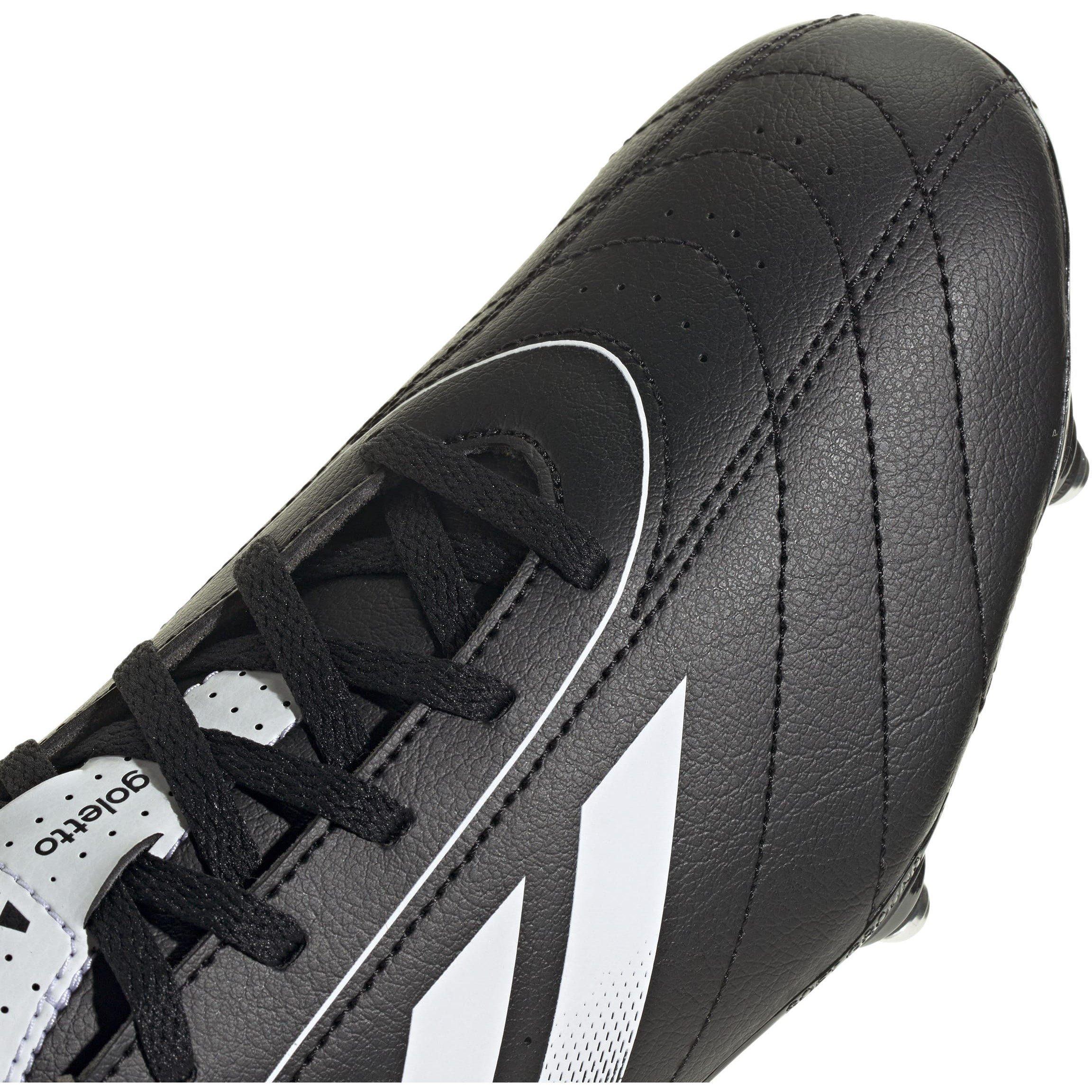 Nero/Bianco - adidas - Goletto VIII Soft Ground Football Boots - 7