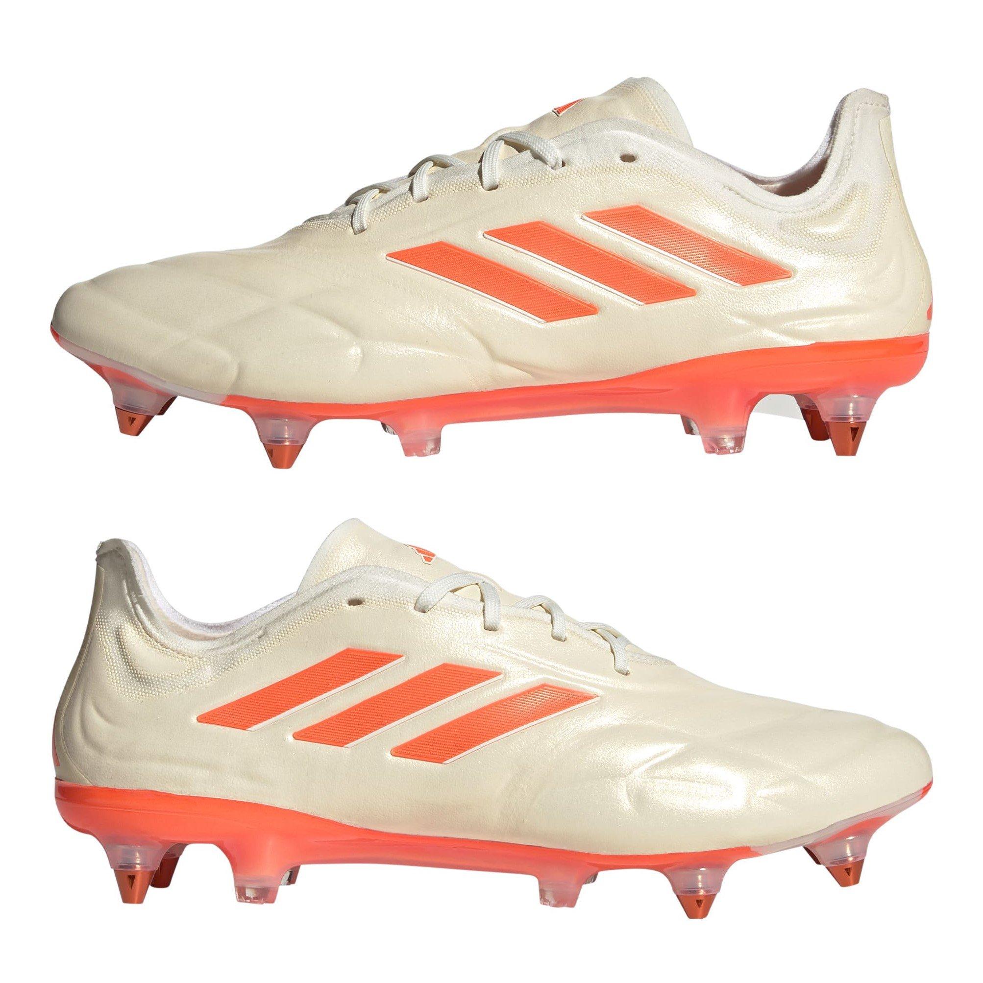 OWht/Narančasto - adidas - Copa Pure.1 Soft Ground Football Boots - 9