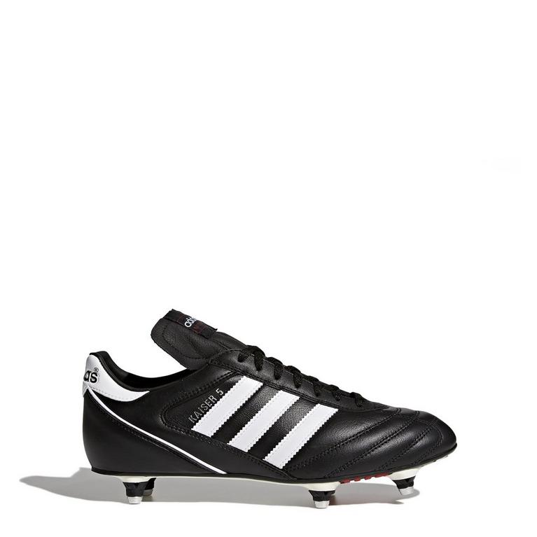 Noir/Blanc - adidas - Kaiser 5 Cup  Football Boots Soft Ground - 1