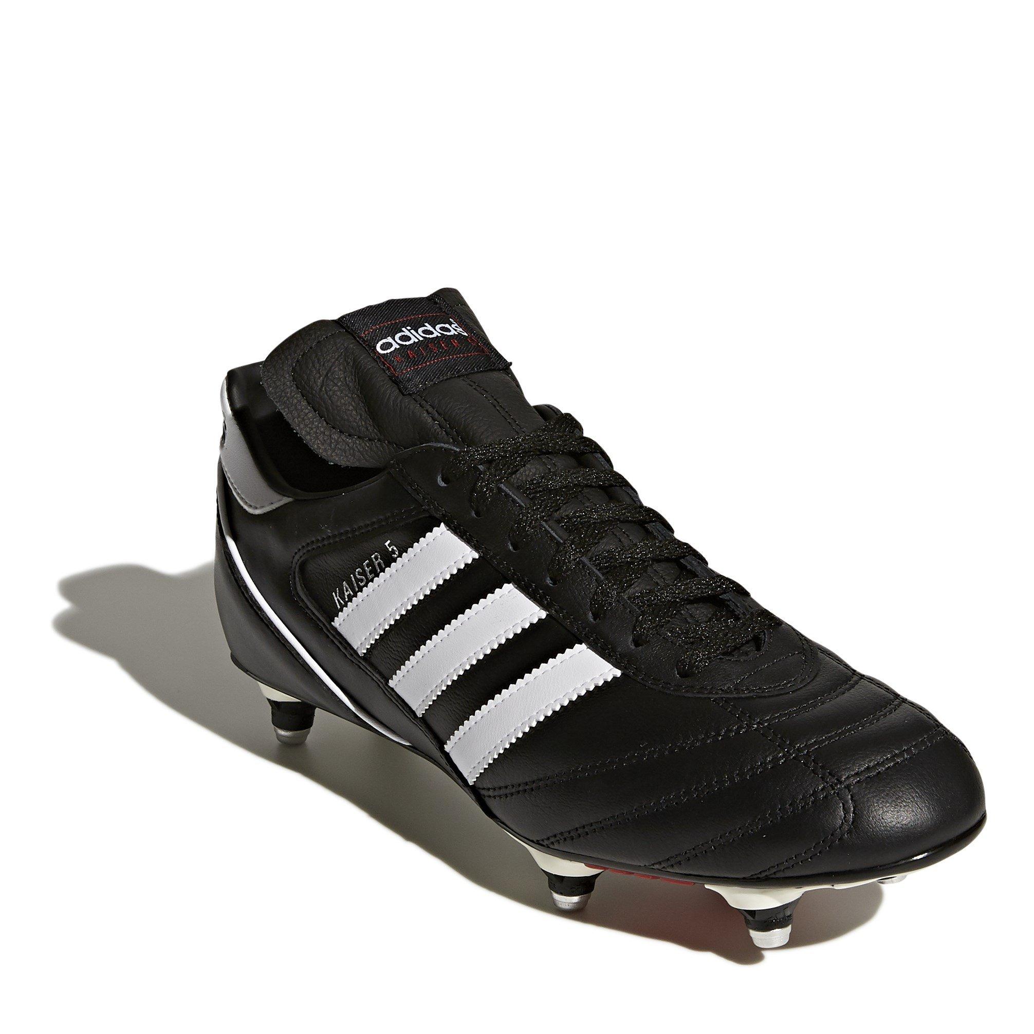 Nero/Bianco - adidas - Kaiser 5 Cup  Football Boots Soft Ground - 3