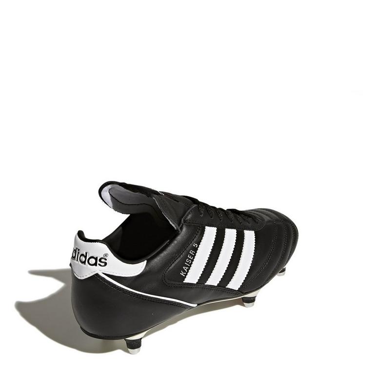 Noir/Blanc - adidas - Kaiser 5 Cup  Football Boots Soft Ground - 4